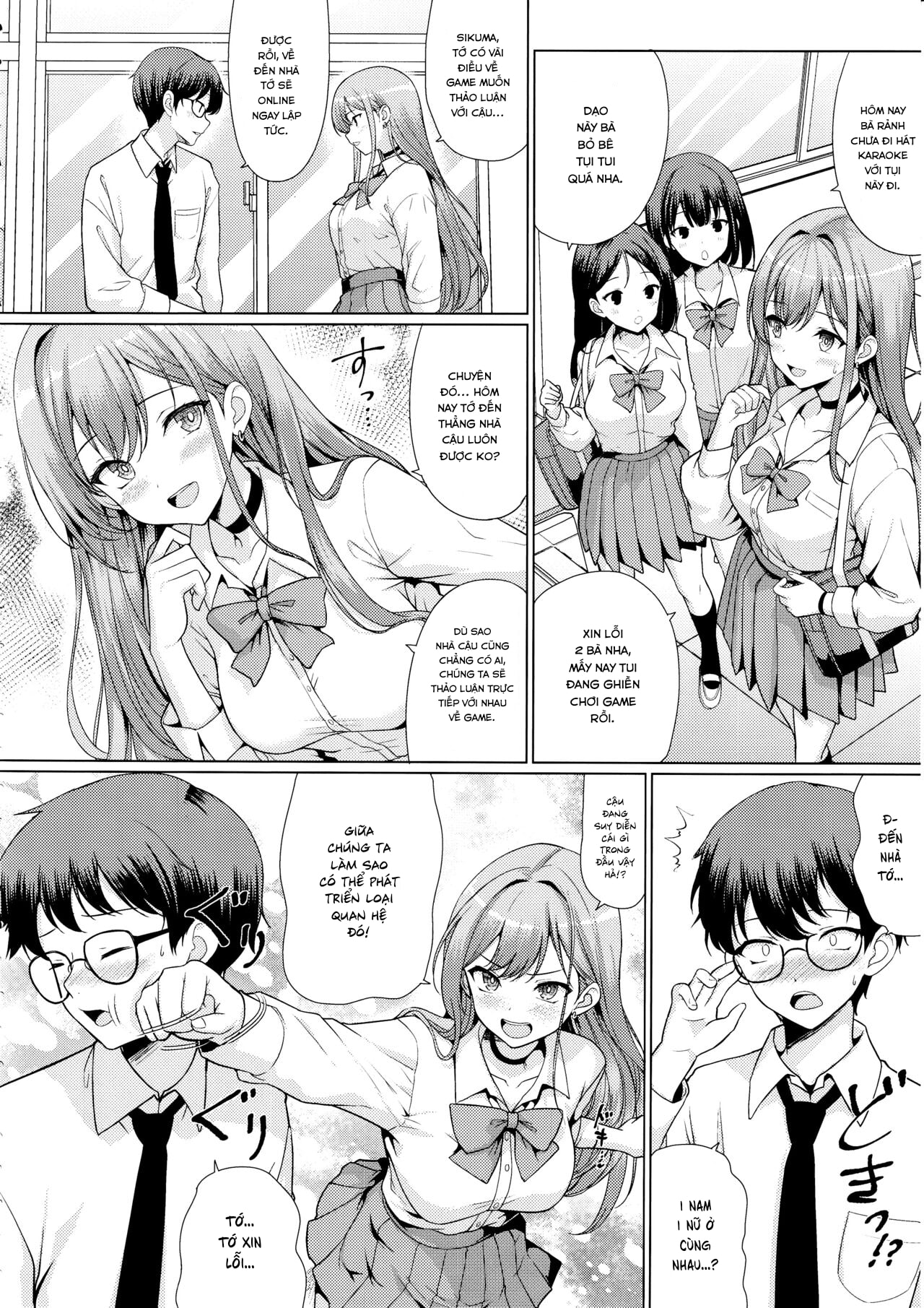 HentaiVN.net - Ảnh 7 - Vì cứu cô bạn thân tôi bị nhóm 3 người hiếp dâm - Oneshot