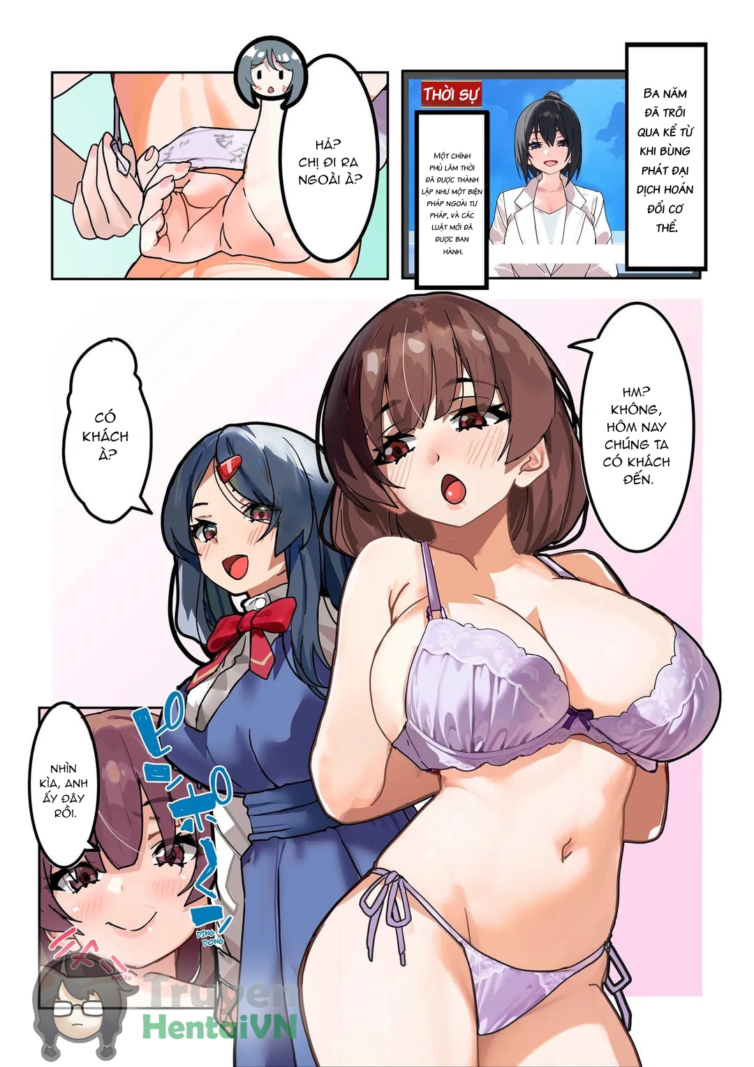 HentaiVN.net - Ảnh 24 - His life, Her swap: The Case of Toko Asai - Oneshot
