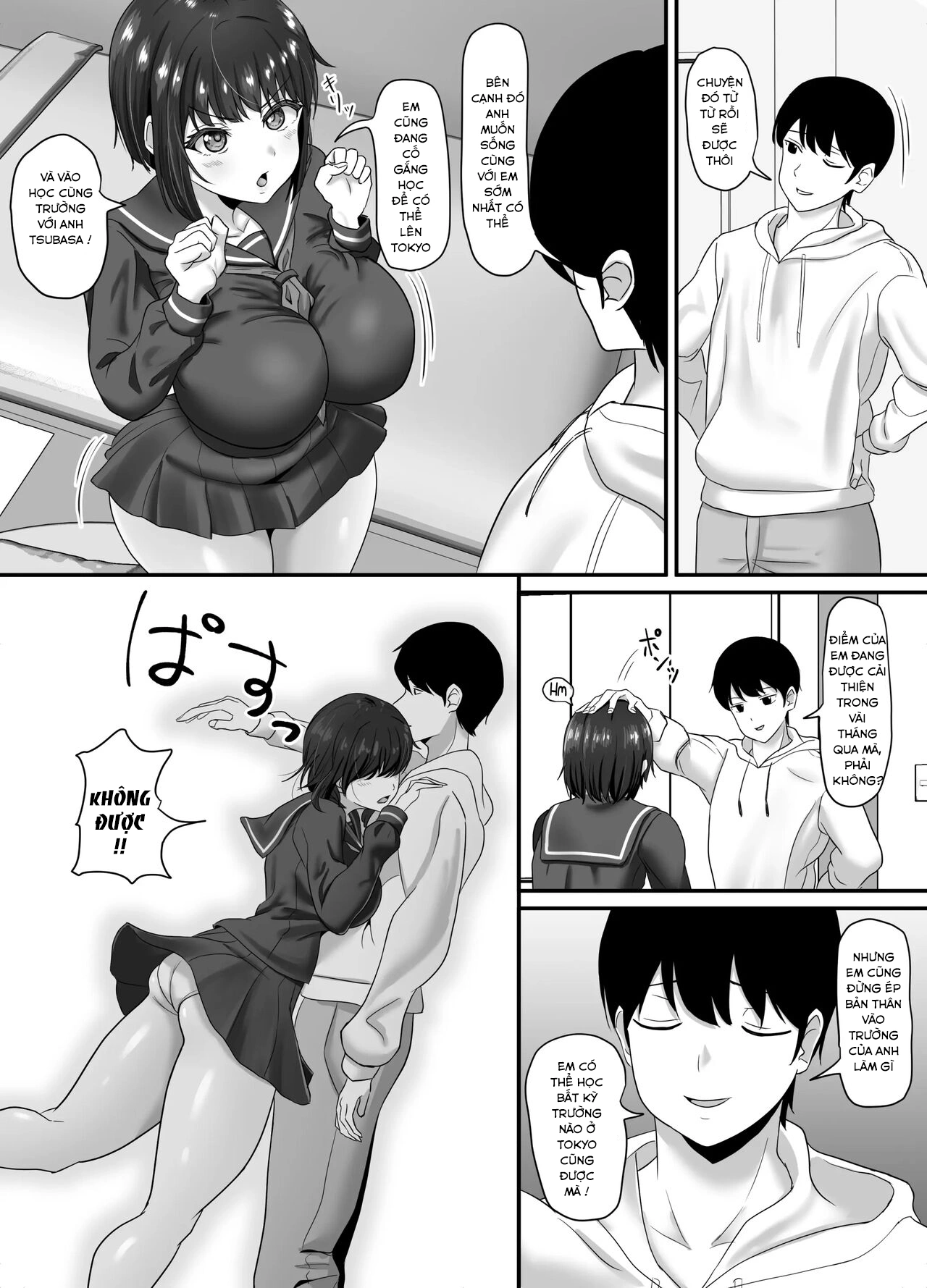 HentaiVN.net - Ảnh 3 - Cô nàng thơ ngây! - 1shot