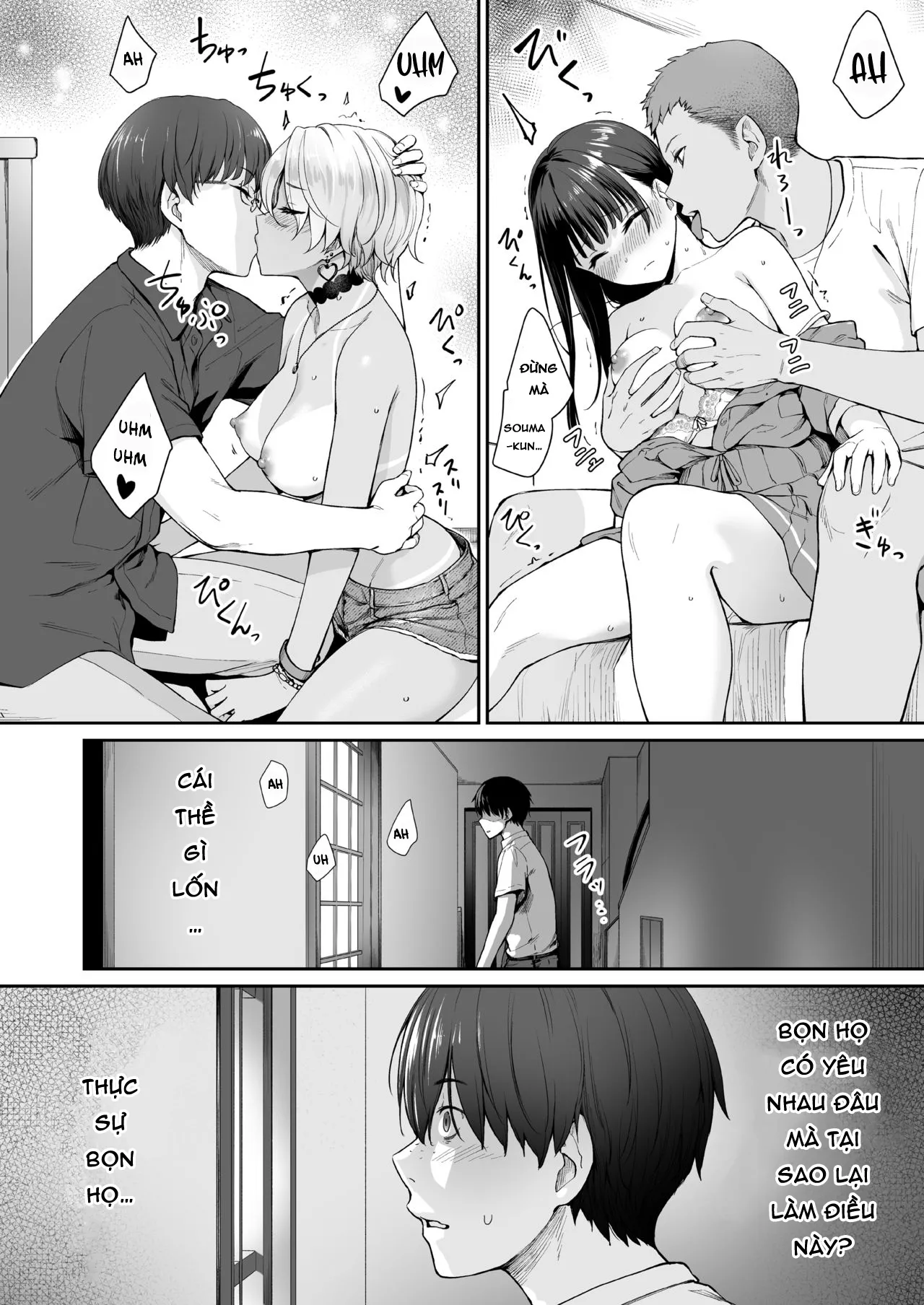 HentaiVN.net - Ảnh 20 - Tôi là đứa duy nhất không được chịch trong nhà - Ngoại truyện [Zoku Boku dake ga Sex Dekinai Ie] - P2-Chap 2: End - Bất lực