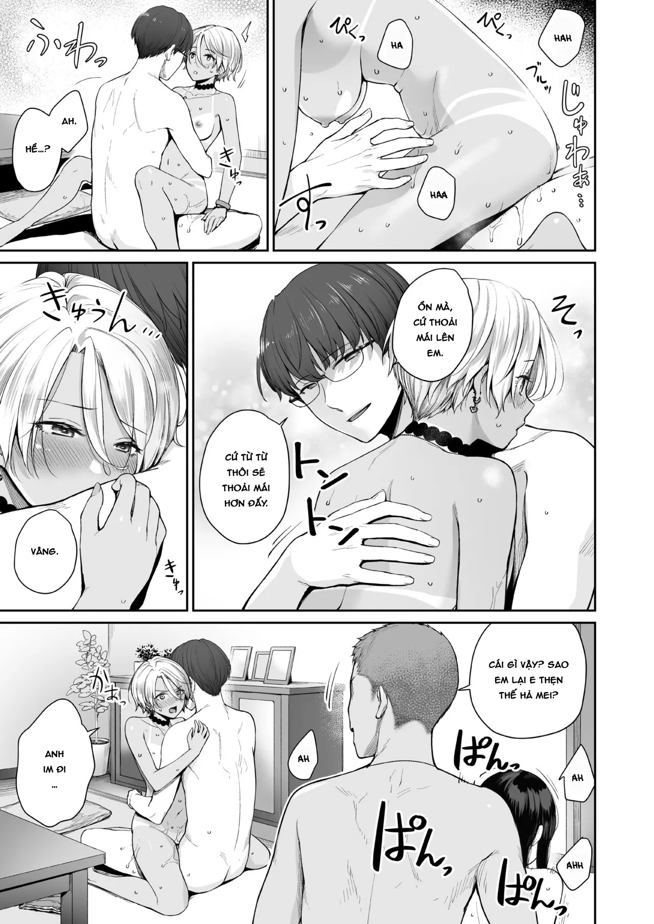 HentaiVN.net - Ảnh 40 - Tôi là đứa duy nhất không được chịch trong nhà - Ngoại truyện [Zoku Boku dake ga Sex Dekinai Ie] - P2-Chap 2: End - Bất lực