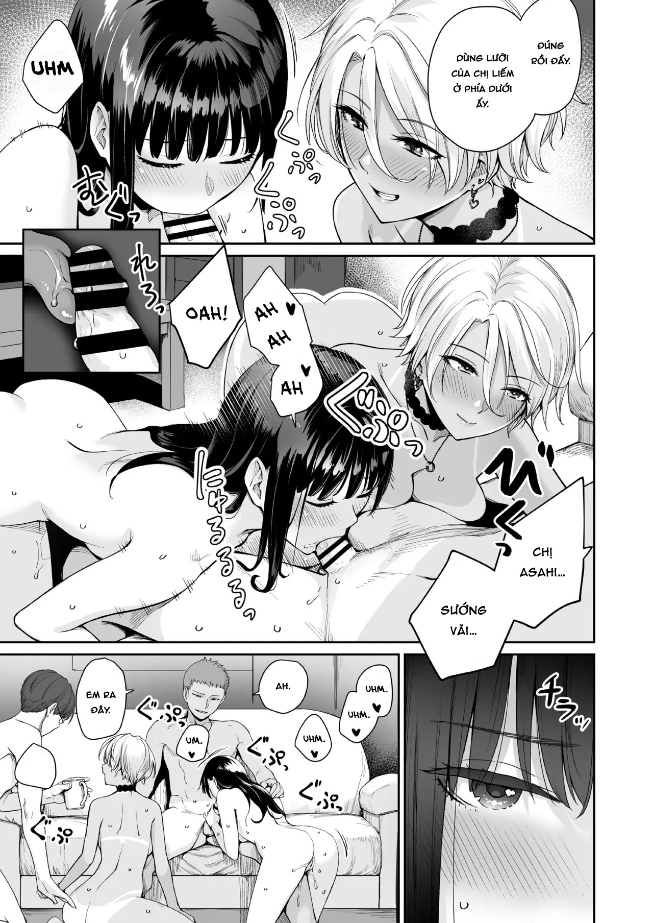 HentaiVN.net - Ảnh 52 - Tôi là đứa duy nhất không được chịch trong nhà - Ngoại truyện [Zoku Boku dake ga Sex Dekinai Ie] - P2-Chap 2: End - Bất lực