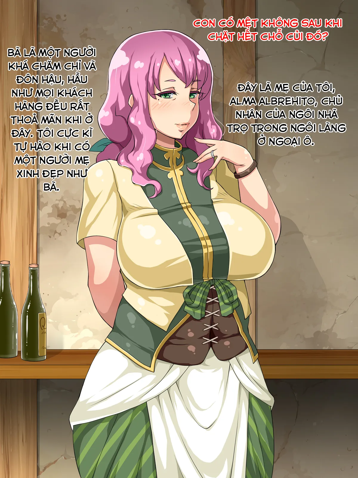 HentaiVN.net - Ảnh 3 - Mucchiri Juku Mama Tanetsuke Emaki - Chap 1