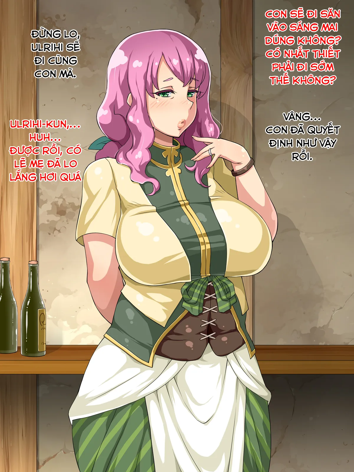 HentaiVN.net - Ảnh 4 - Mucchiri Juku Mama Tanetsuke Emaki - Chap 1