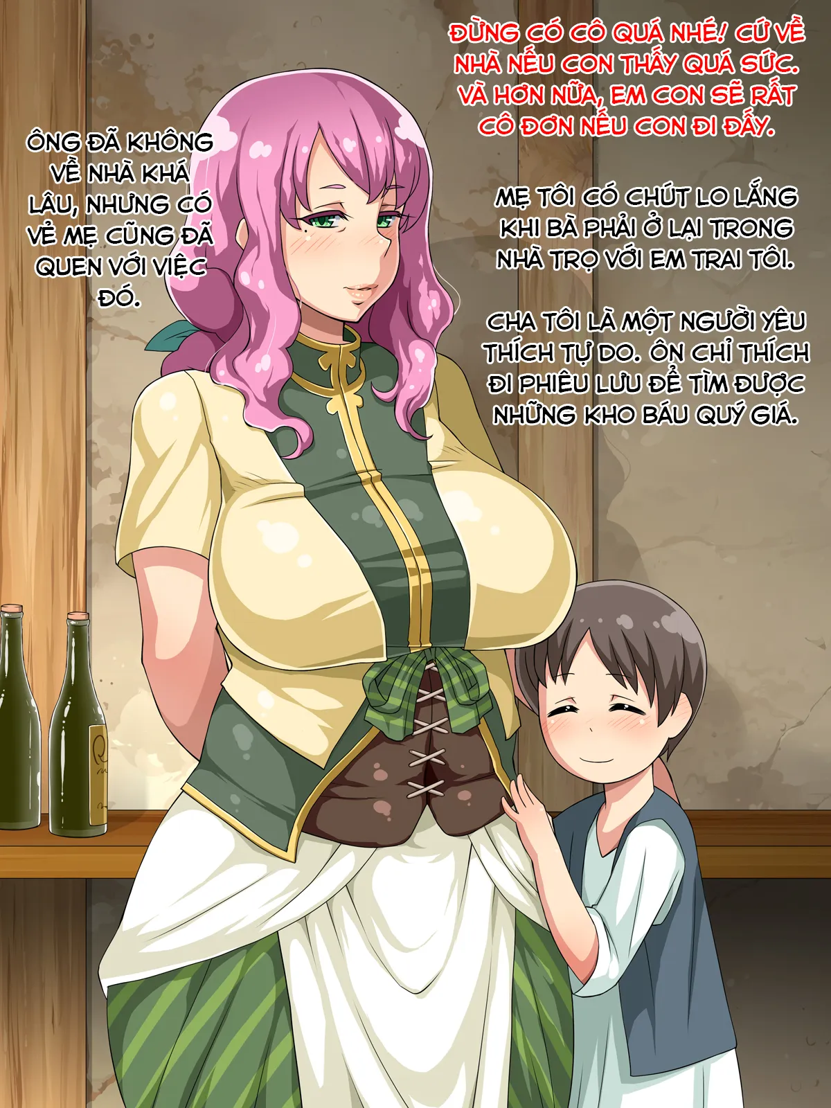 HentaiVN.net - Ảnh 5 - Mucchiri Juku Mama Tanetsuke Emaki - Chap 1