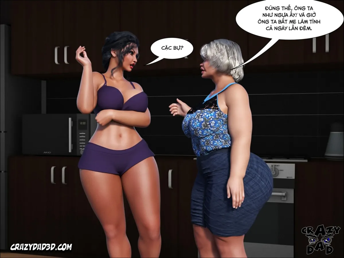 HentaiVN.net - Ảnh 3 - Daddy Crazy Desire - Vol 1 - Chương 2: Con là con gái cha.