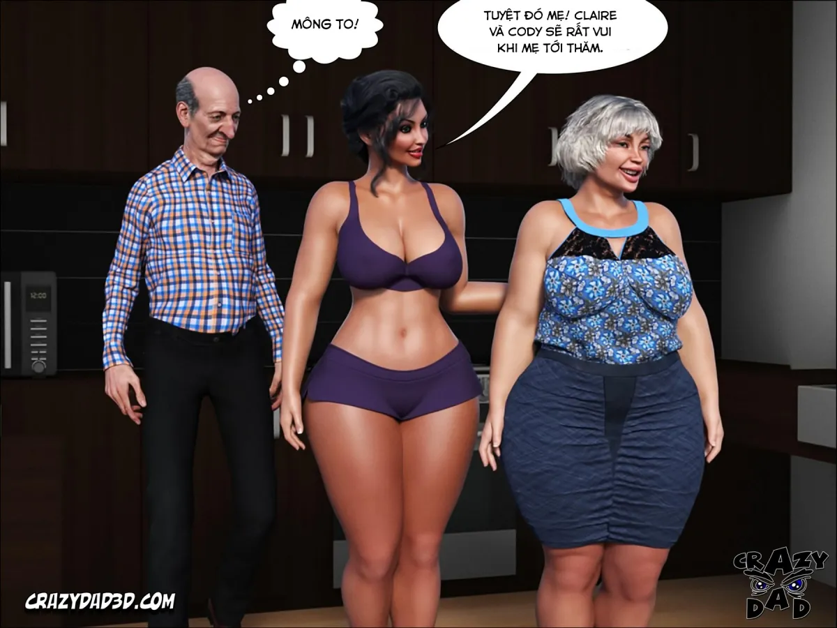 HentaiVN.net - Ảnh 6 - Daddy Crazy Desire - Vol 1 - Chương 2: Con là con gái cha.