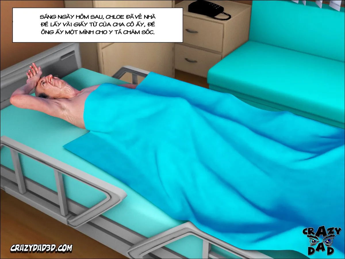HentaiVN.net - Ảnh 4 - Daddy Crazy Desire - Vol 3 - Chương 8: Cháu là y tá chuyện nghiệp mà.