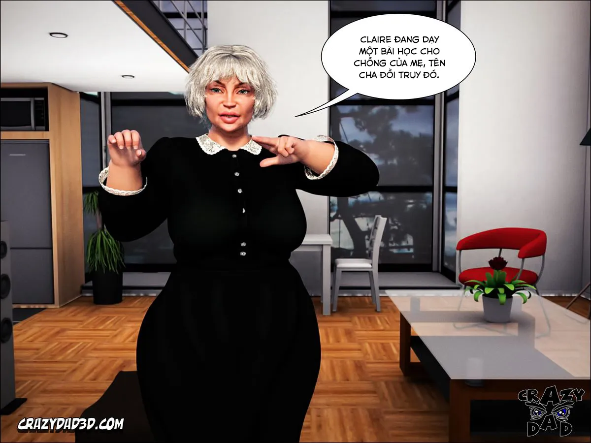 HentaiVN.net - Ảnh 14 - Daddy Crazy Desire - Vol 4 - Chương 14: Chị con sẽ dạy dỗ ông ấy.