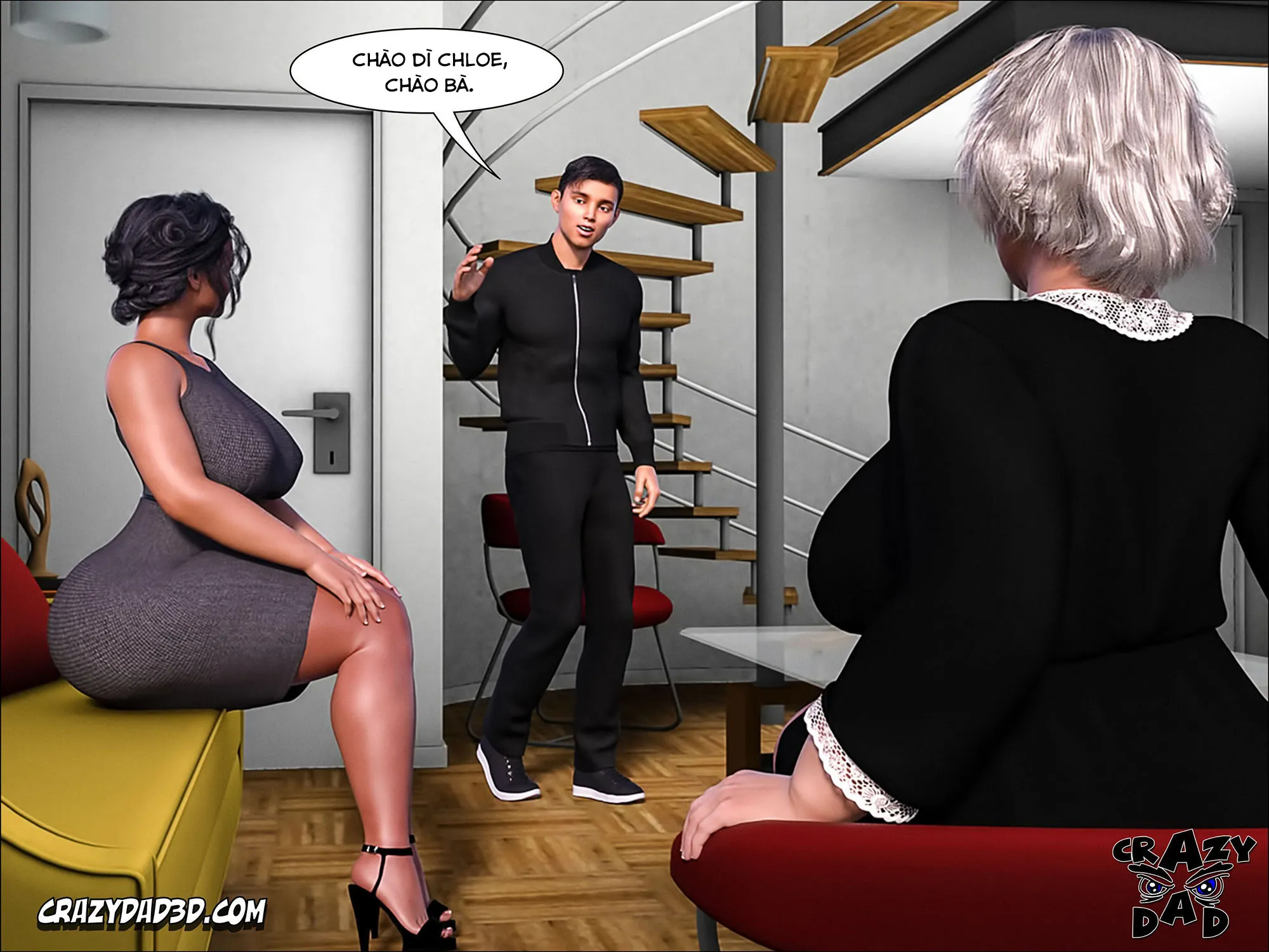 HentaiVN.net - Ảnh 4 - Daddy Crazy Desire - Vol 5 - Chương 16: Đúng thứ bà đang cần.