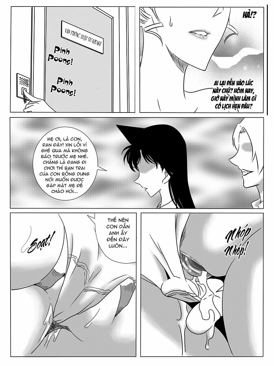 HentaiVN.net - Ảnh 13 - Sự Sa Ngã Của Ran Mori (Detective Conan) - Chương 0 Mối Tình Vụng Trộm Giữa Eri Kisaki Và Tay Quan Tòa