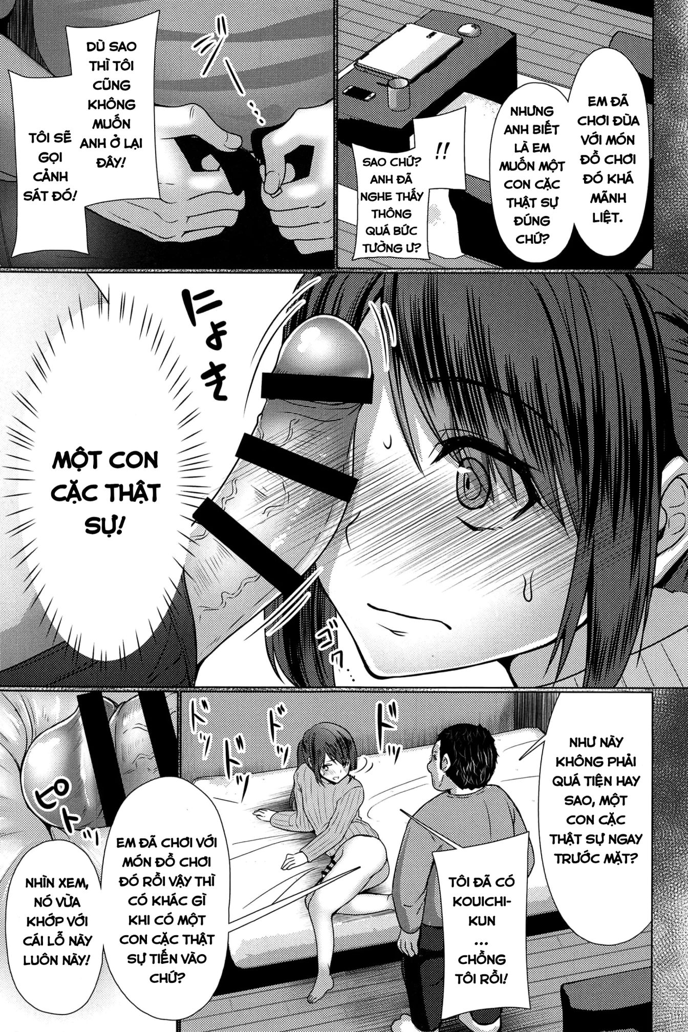 HentaiVN.net - Ảnh 19 - Hitozuma ♂ Tousatsu Netori - Chapter 1