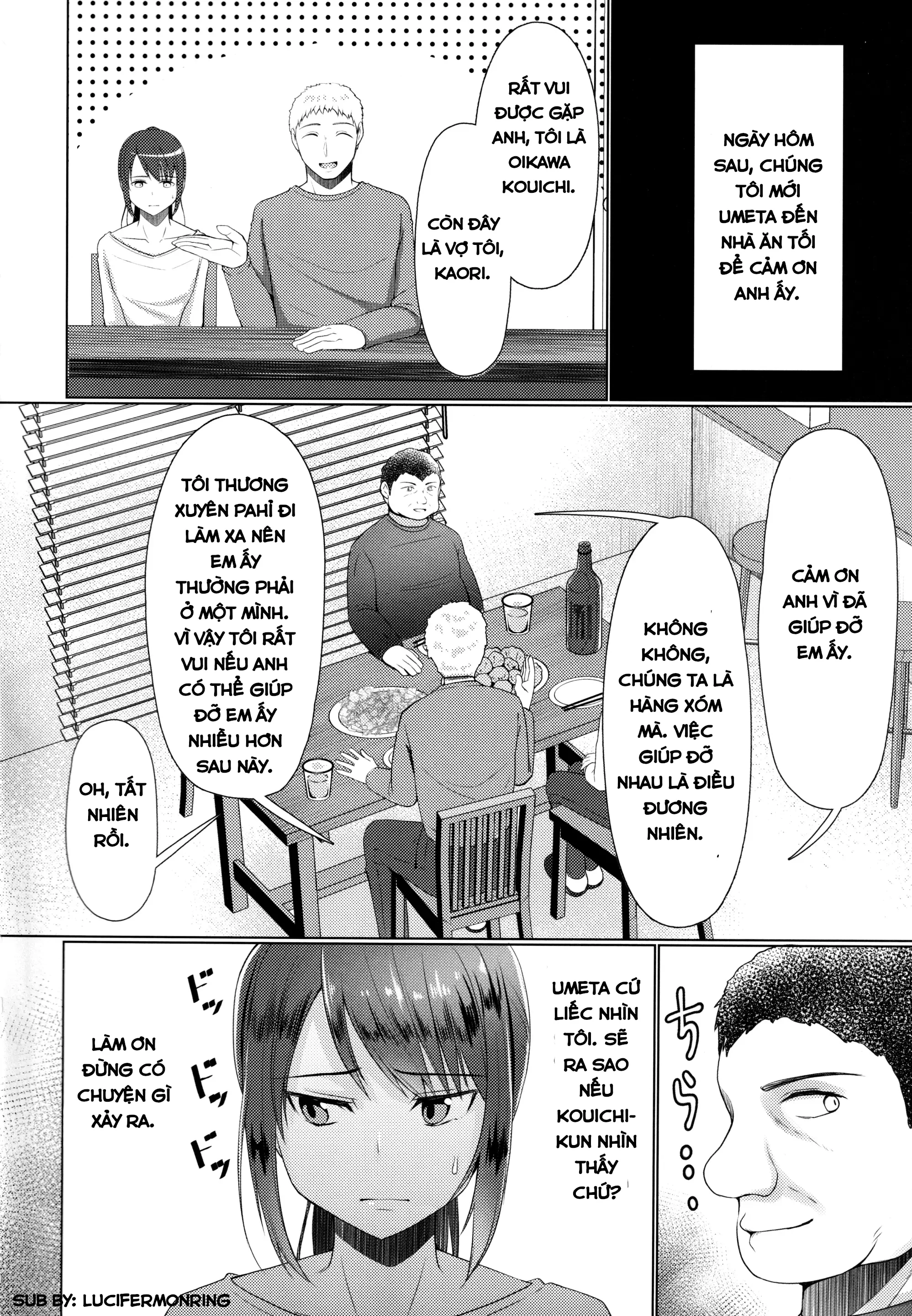 HentaiVN.net - Ảnh 14 - Hitozuma ♂ Tousatsu Netori - Chapter 2