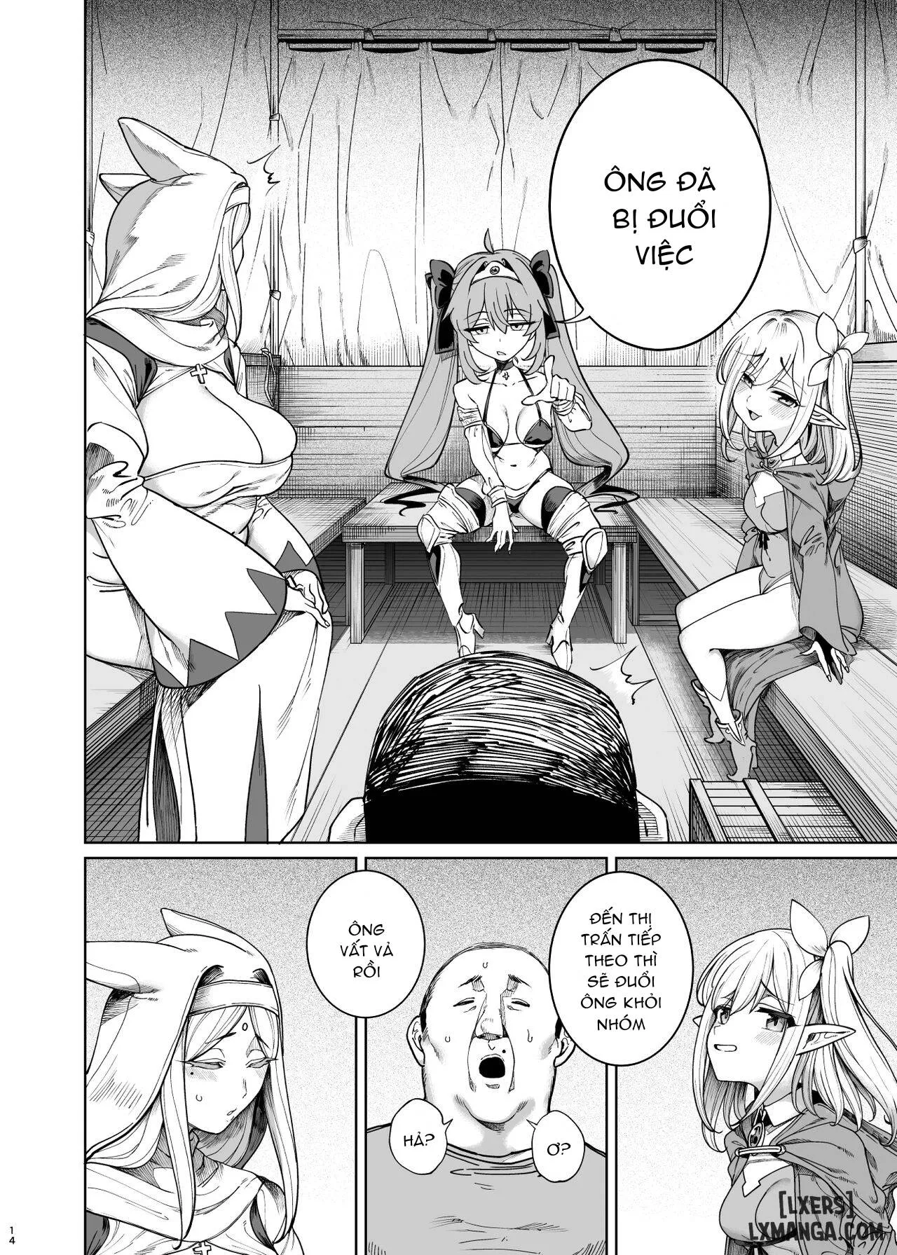 HentaiVN.net - Ảnh 14 - Oji-san Yuusha Ryoujoku Hen - Chương 1