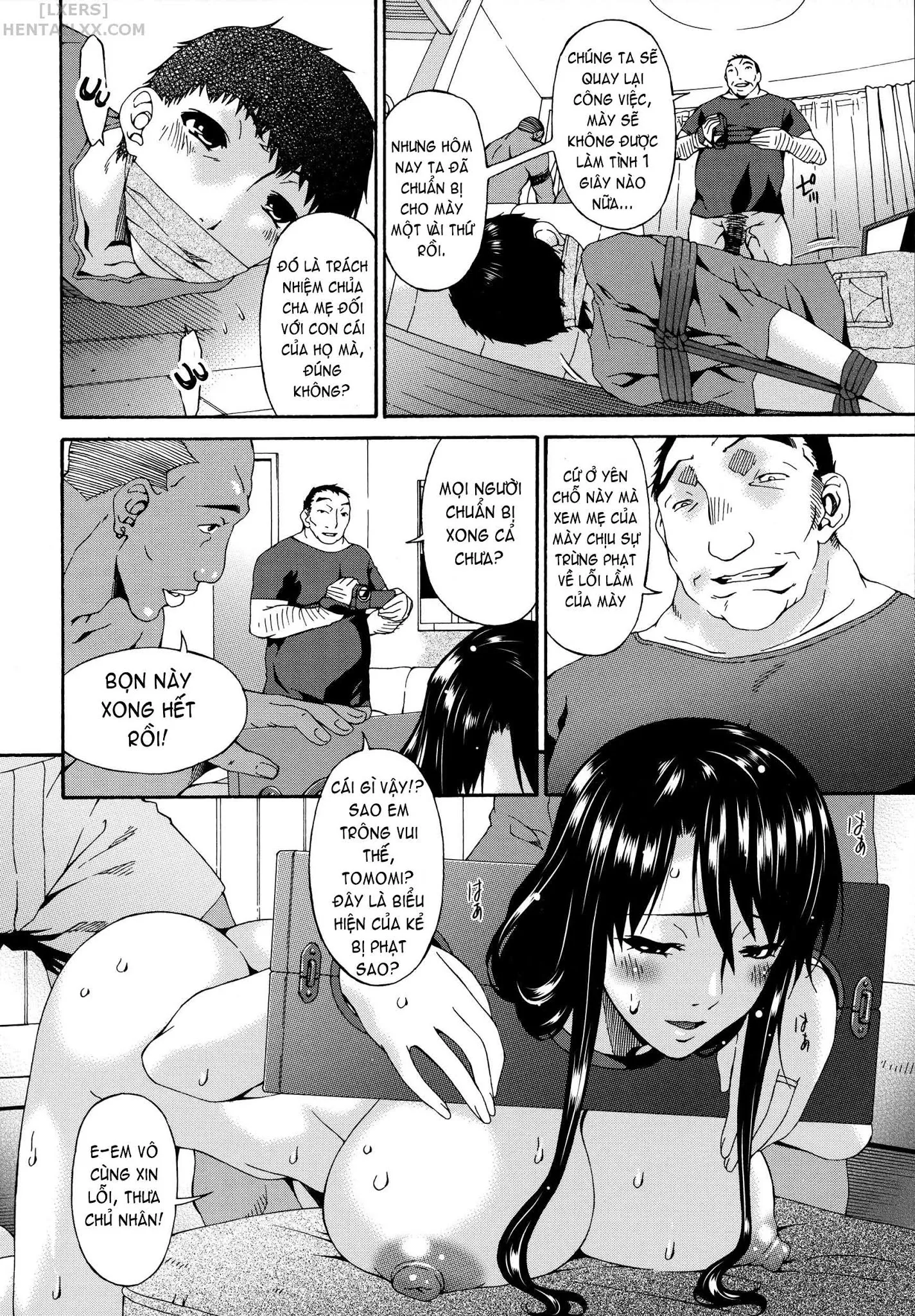 HentaiVN.net - Ảnh 7 - Hametorare - Chap 10