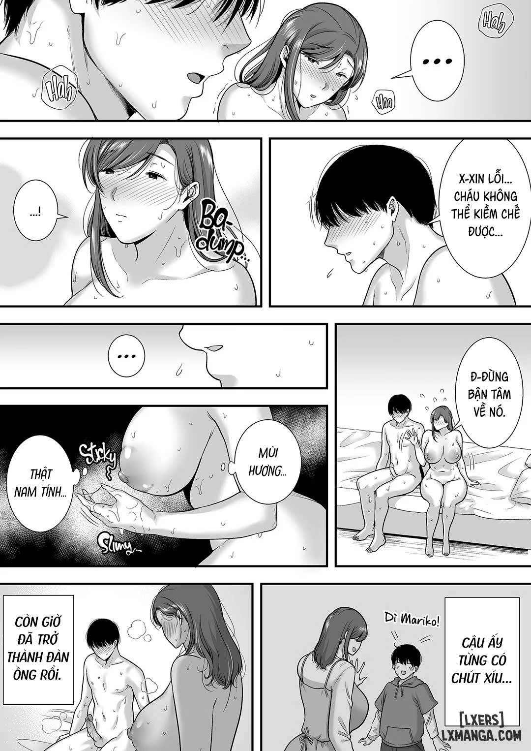 HentaiVN.net - Ảnh 27 - Mariko-san to Boku ~Beit Saki no Hitozuma to no Furin Kankei - Oneshot