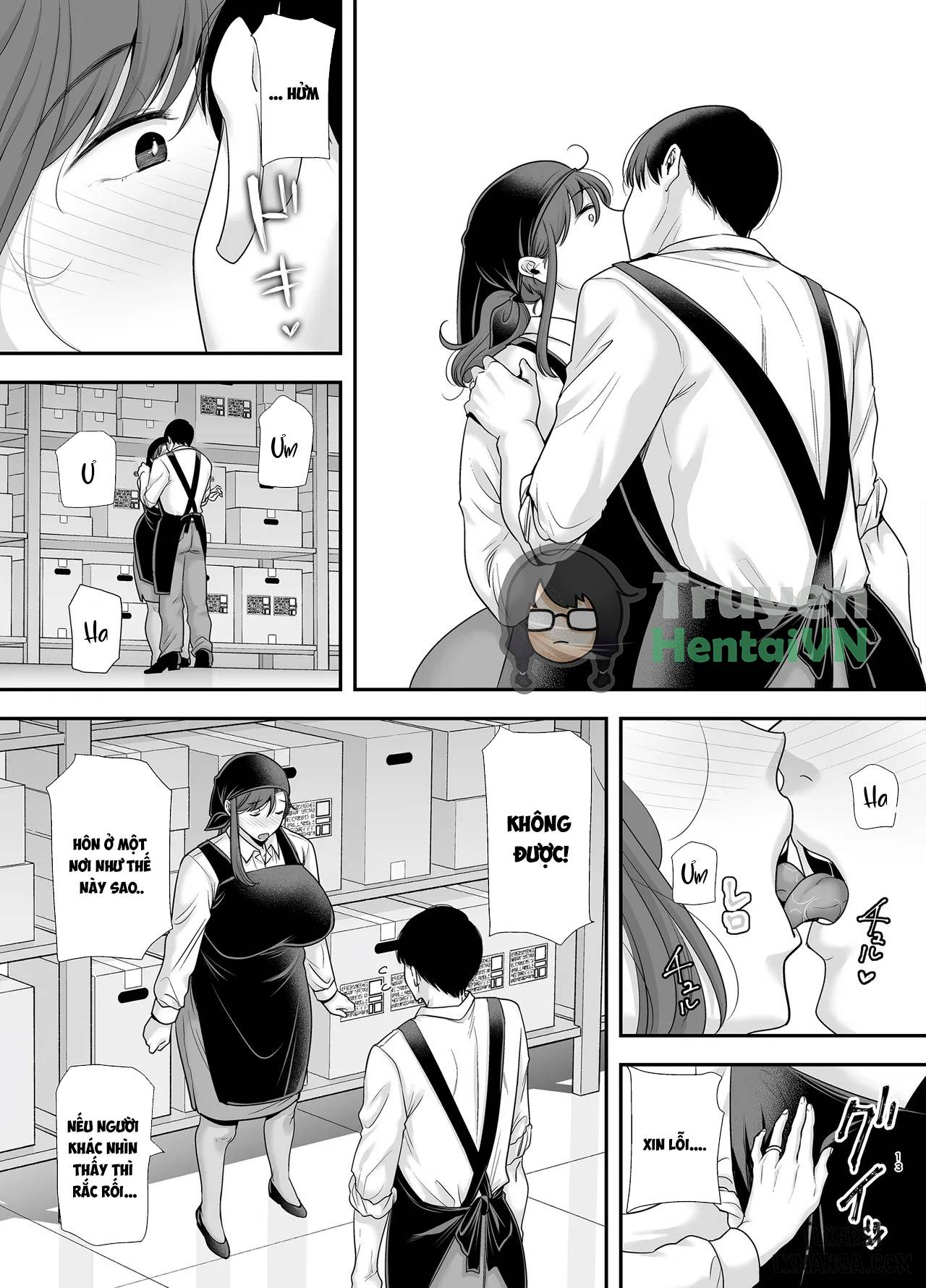 HentaiVN.net - Ảnh 14 - Mariko-san to Boku ~Beit Saki no Hitozuma to no Furin Kankei - Chap 2