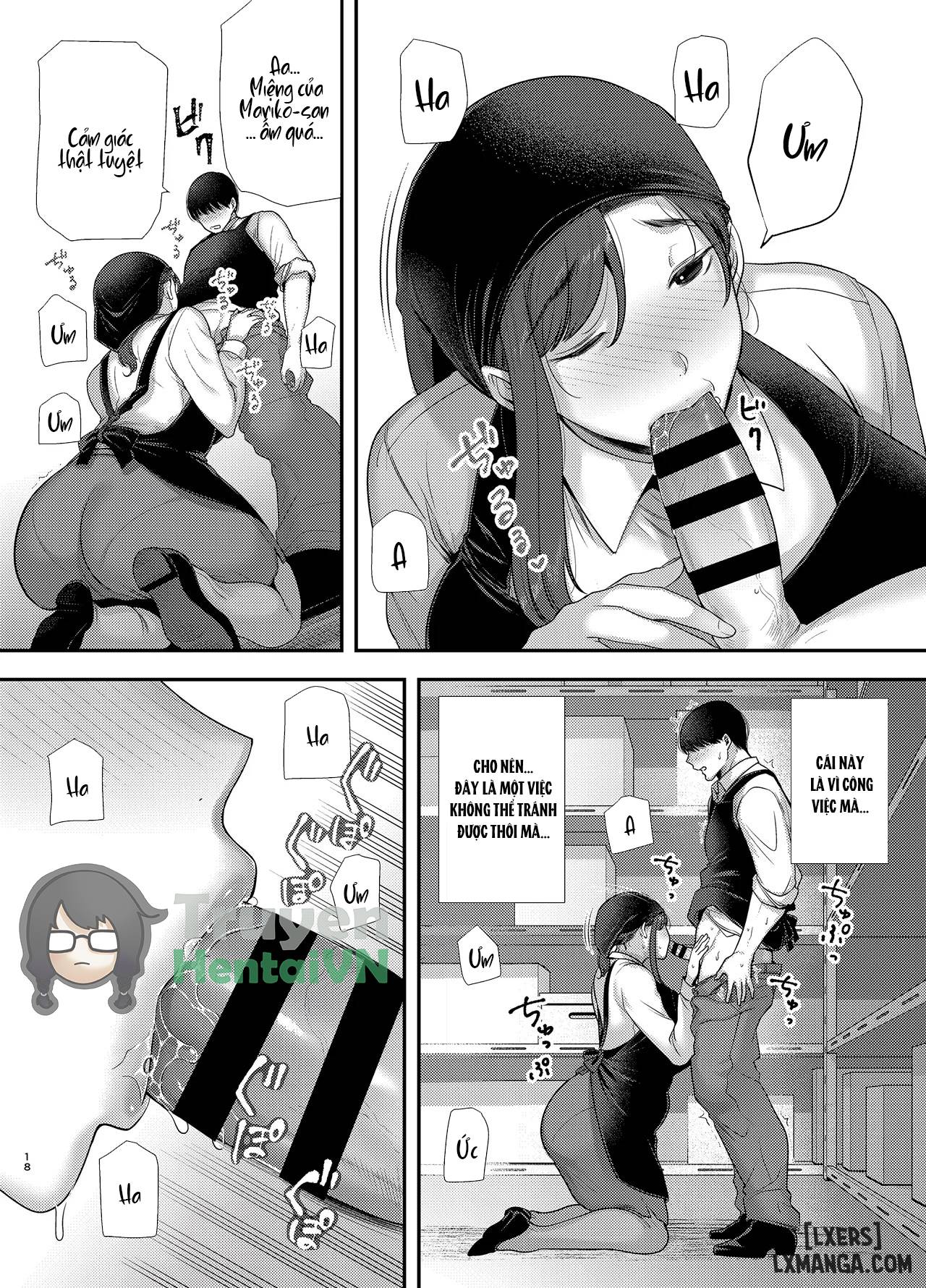 HentaiVN.net - Ảnh 18 - Mariko-san to Boku ~Beit Saki no Hitozuma to no Furin Kankei - Chap 2