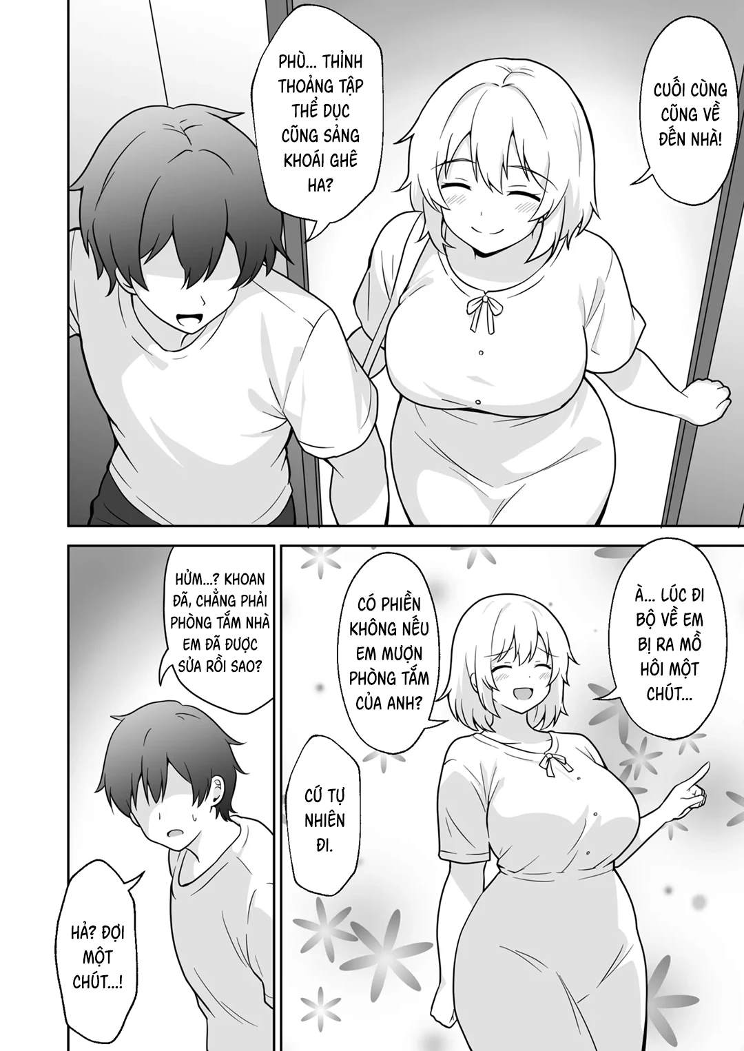 HentaiVN.net - Ảnh 6 - Cô hàng xóm cho tôi chịch - Ch. 3
