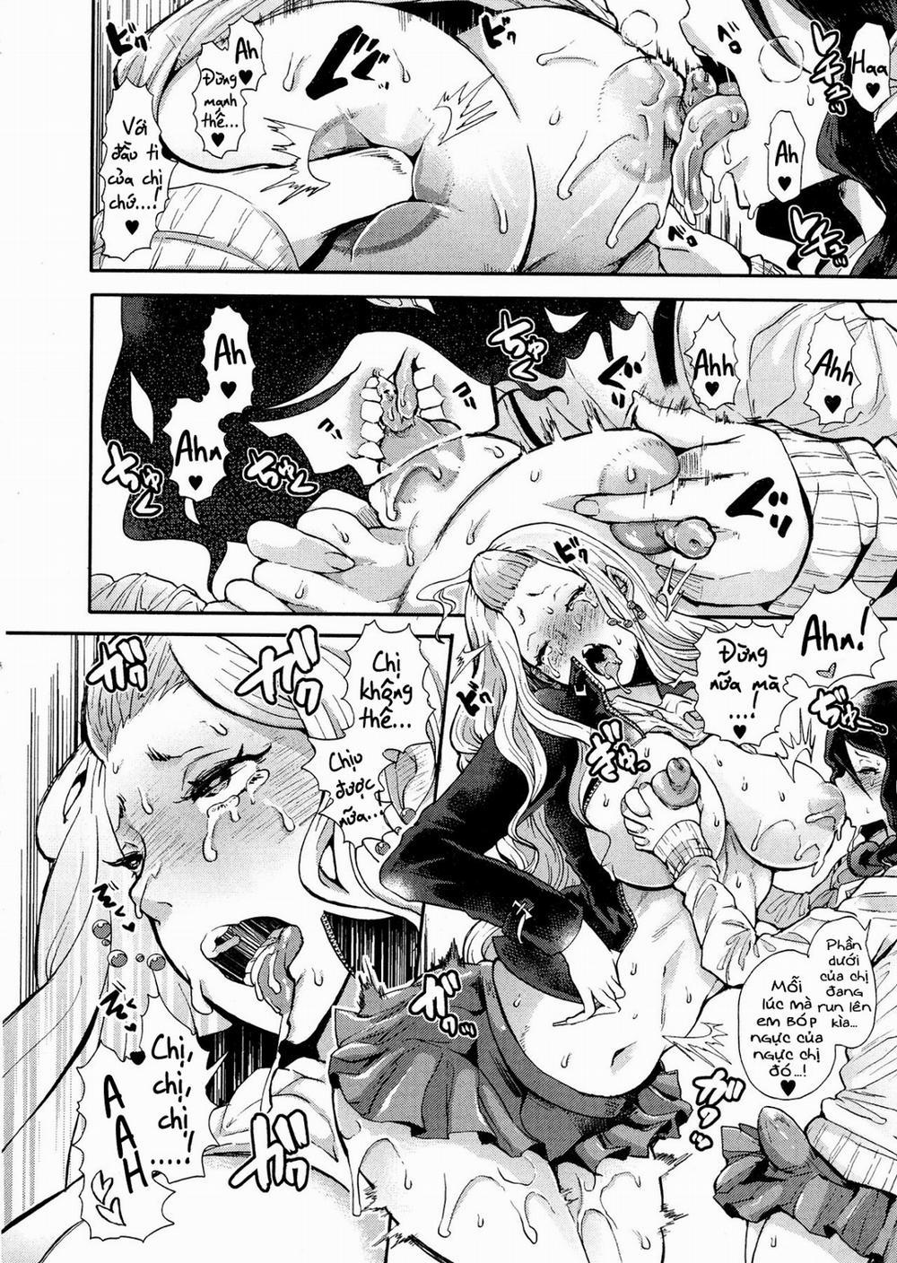 HentaiVN.net - Ảnh 19 - Nhóc lớp dưới giả gái và bà chị ghét đàn ông - Oneshot