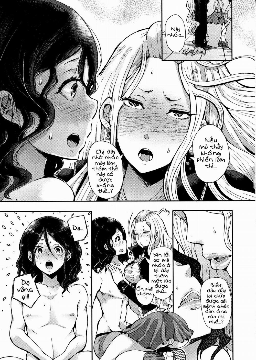 HentaiVN.net - Ảnh 22 - Nhóc lớp dưới giả gái và bà chị ghét đàn ông - Oneshot