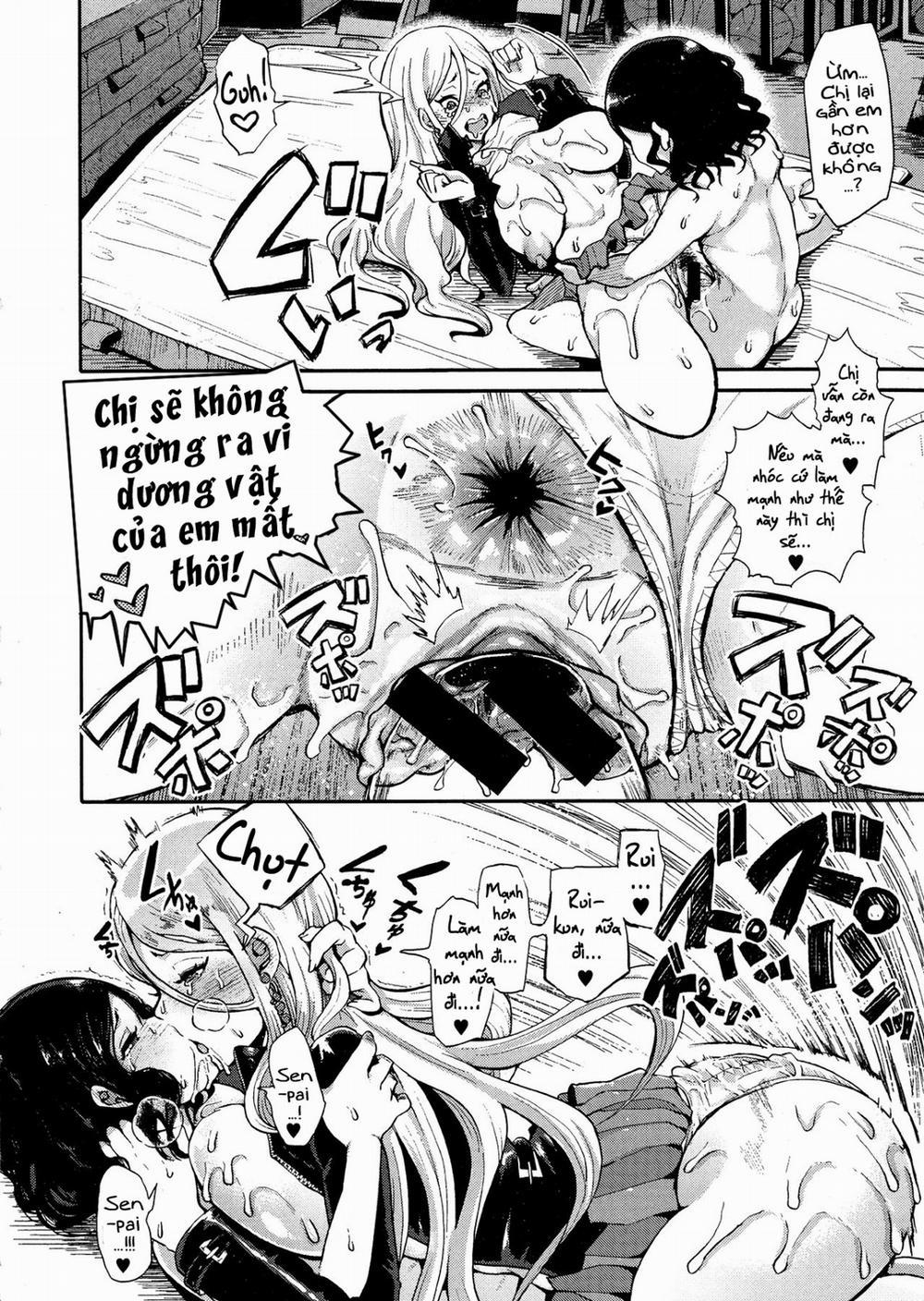 HentaiVN.net - Ảnh 33 - Nhóc lớp dưới giả gái và bà chị ghét đàn ông - Oneshot