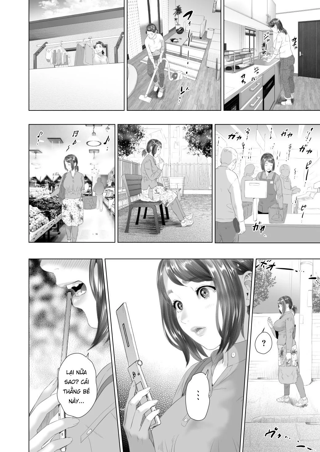 HentaiVN.net - Ảnh 13 - Kinjo Yuuwaku Tomodachi no Okaa-san Hen Kouhen [Neighborhood Seduction Friend's Mother Final Part] - Chap 2.1