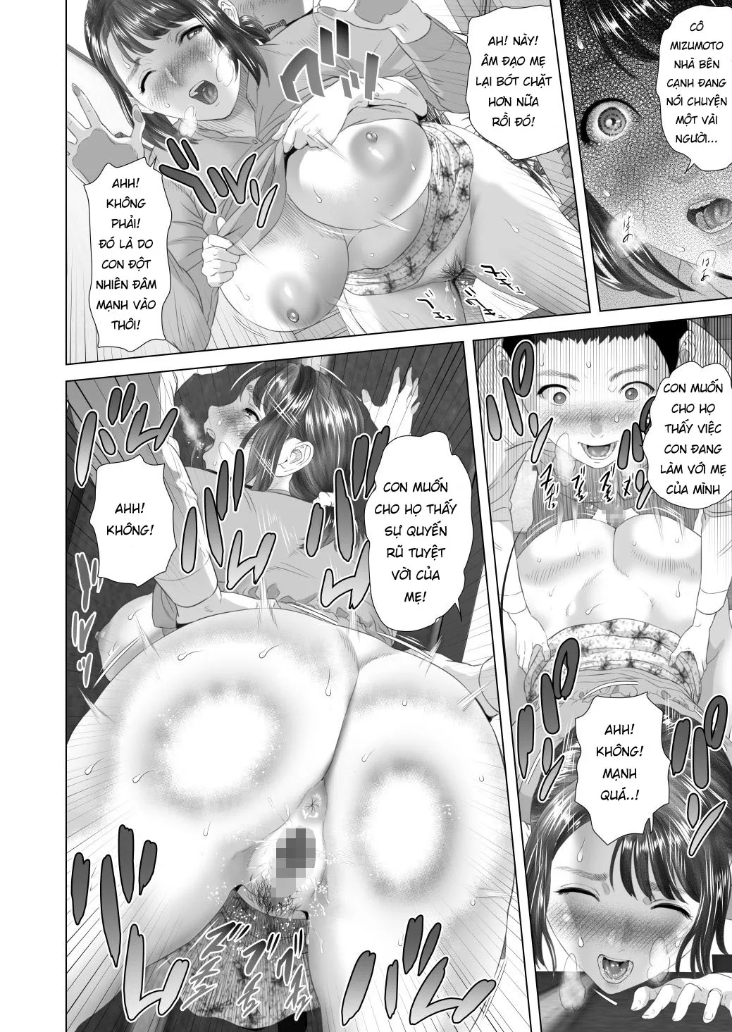 HentaiVN.net - Ảnh 5 - Kinjo Yuuwaku Tomodachi no Okaa-san Hen Kouhen [Neighborhood Seduction Friend's Mother Final Part] - Chap 2.2