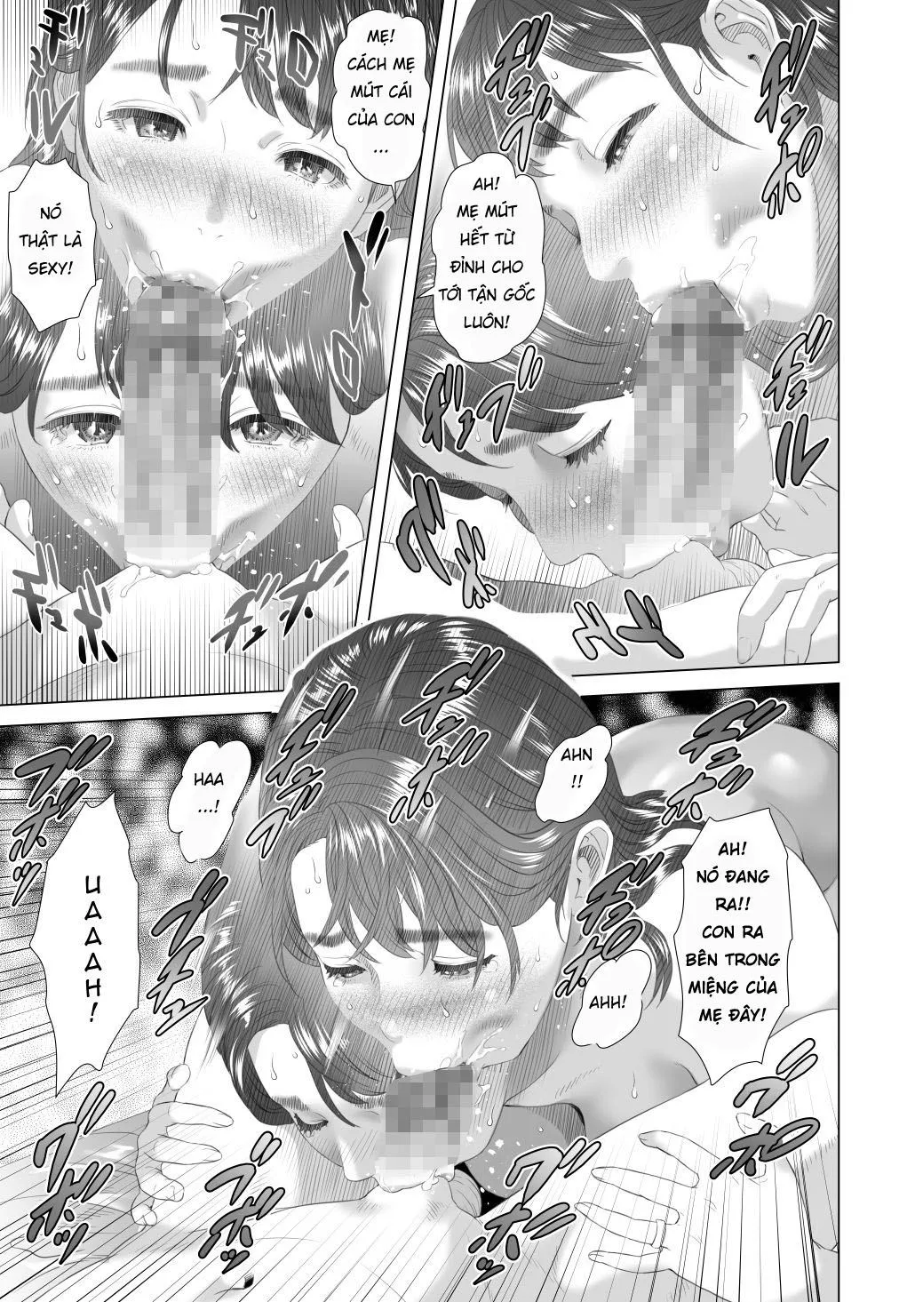 HentaiVN.net - Ảnh 11 - Kinjo Yuuwaku Tomodachi no Okaa-san Hen Kouhen [Neighborhood Seduction Friend's Mother Final Part] - Chap 3 [End]