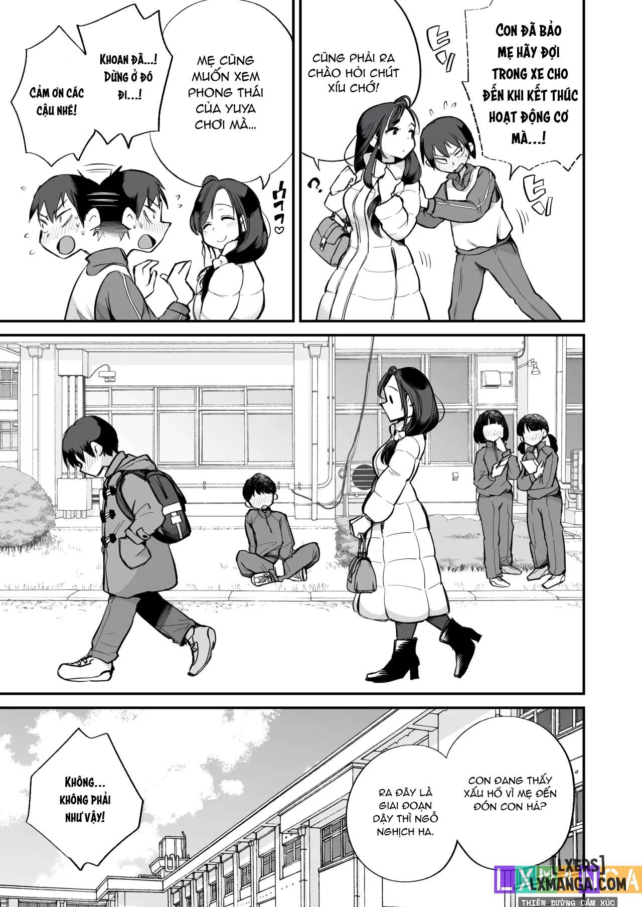HentaiVN.net - Ảnh 6 - Guigui Kuru Gibo to AV Kanshou - Chap 1.