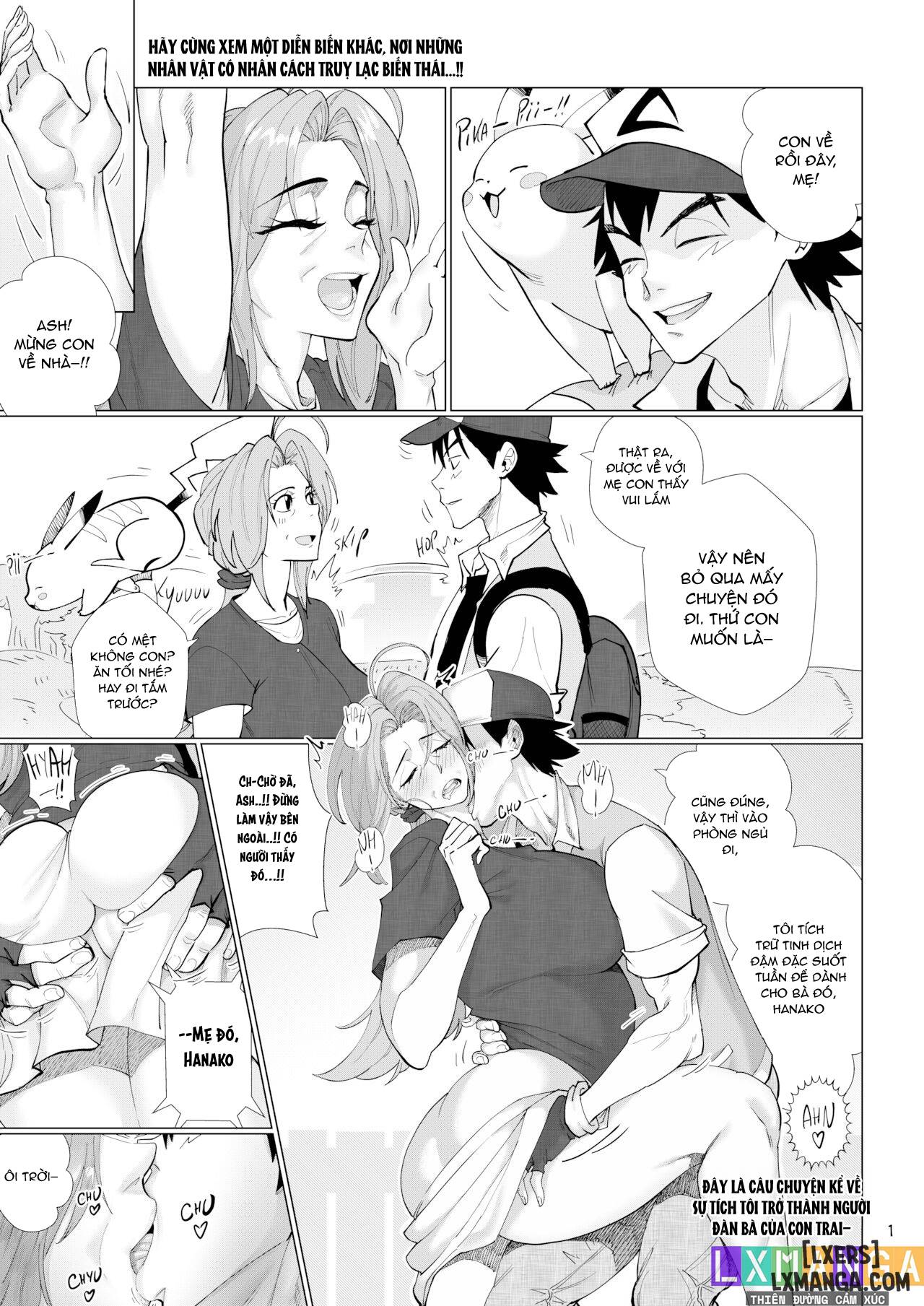 HentaiVN.net - Ảnh 5 - Mom~! I choose you! Again - Oneshot.