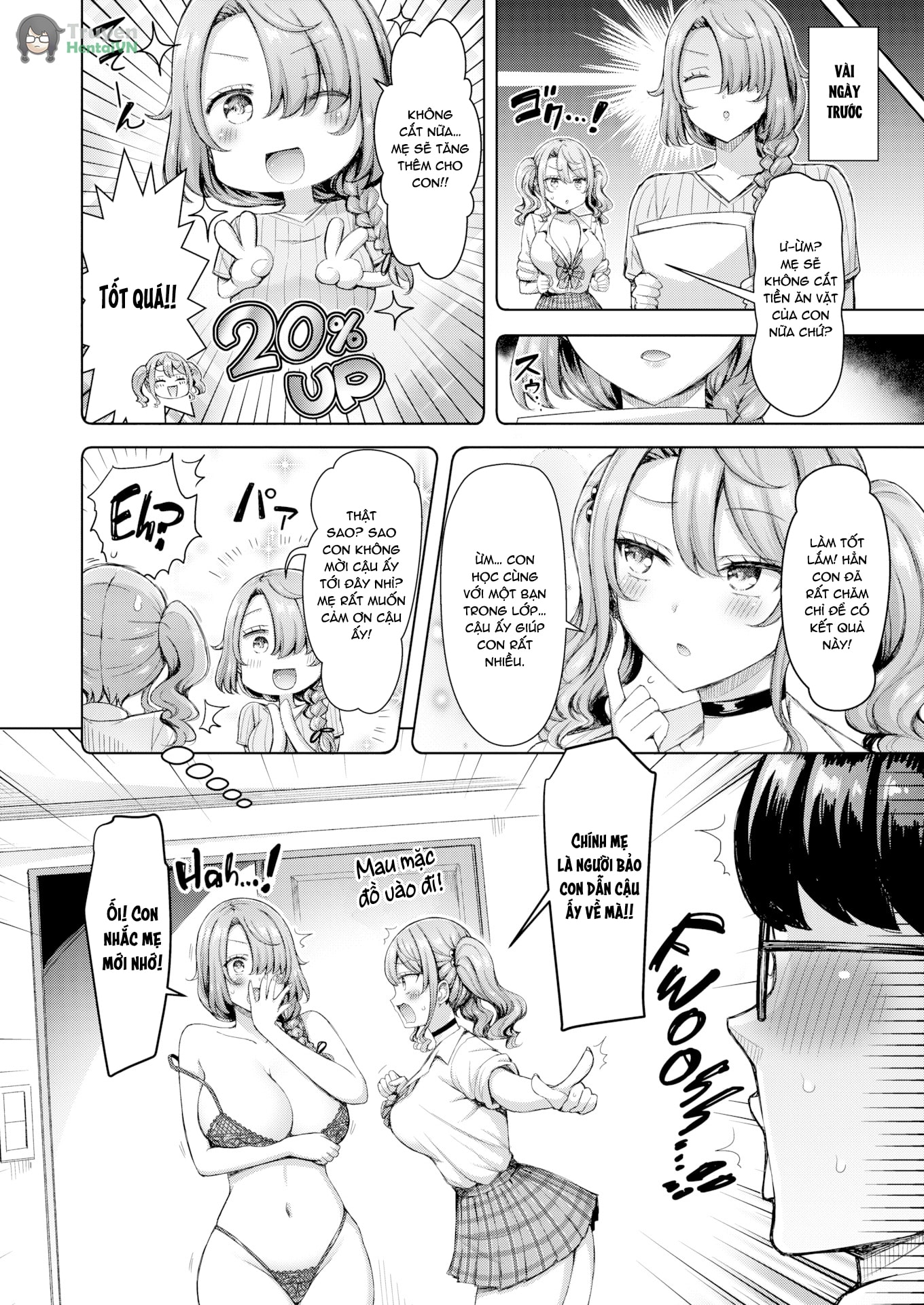 HentaiVN.net - Ảnh 3 - Nàng Gyaru Và Mẹ Của Cô Ấy - OneShot - Oneshot (No watermark)
