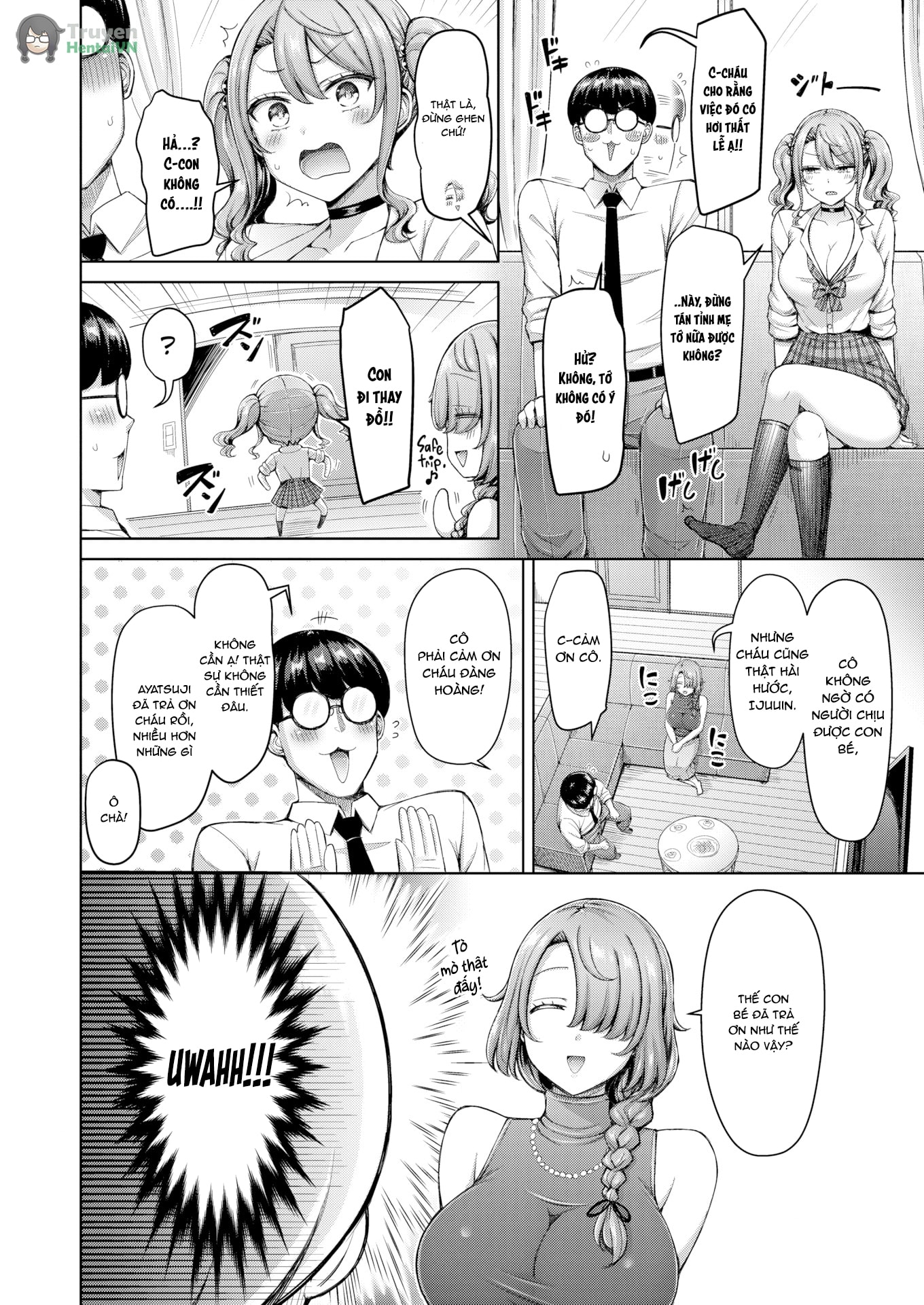 HentaiVN.net - Ảnh 5 - Nàng Gyaru Và Mẹ Của Cô Ấy - OneShot - Oneshot (No watermark)