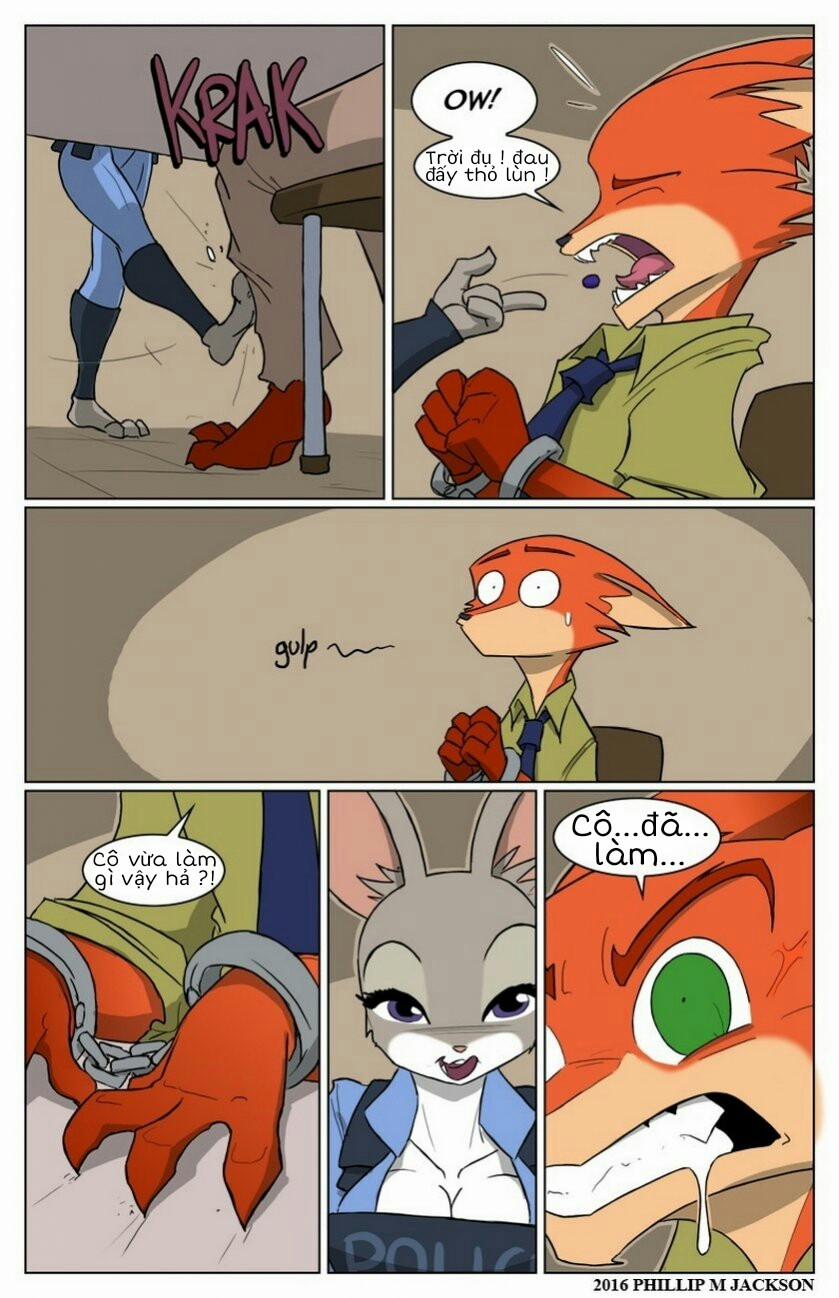 HentaiVN.net - Ảnh 4 - Zootopia-Interrogation [Cáo vs thỏ] - Chap 1