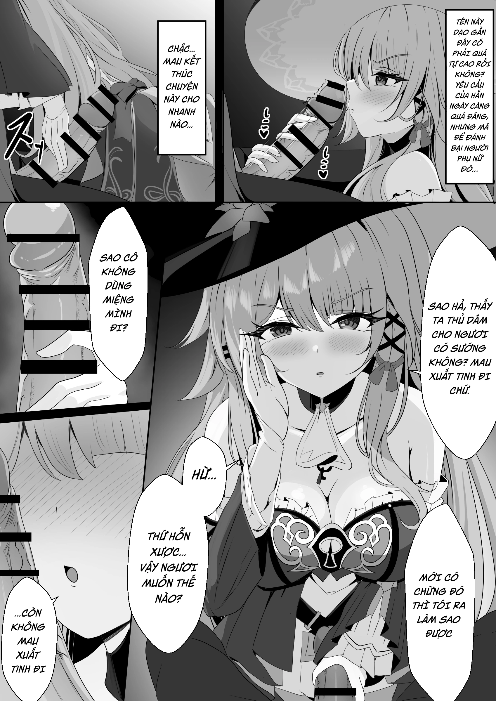 HentaiVN.net - Ảnh 11 - Quý Cô Herta không thể nào bị thôi miên - Oneshot