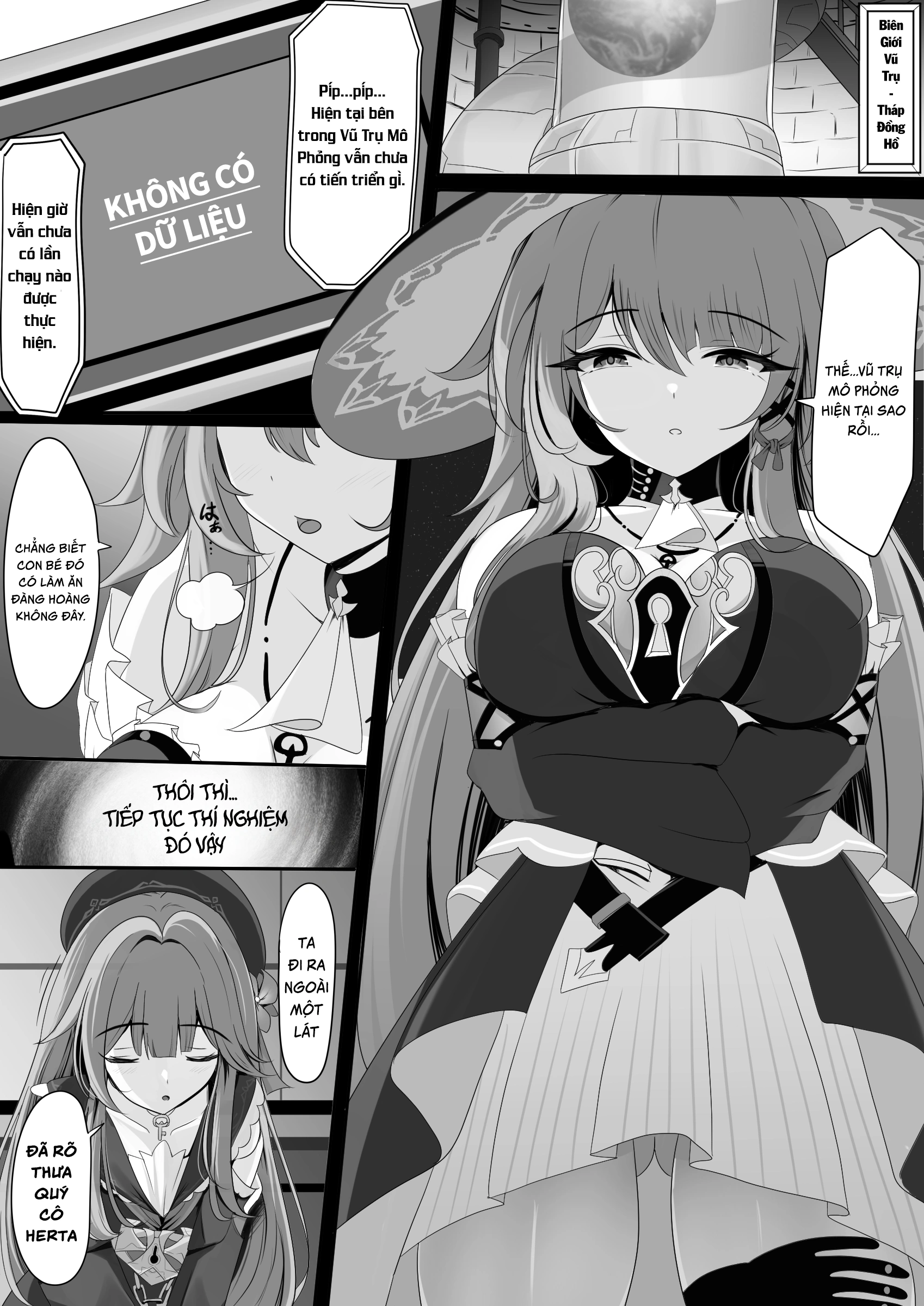 HentaiVN.net - Ảnh 6 - Quý Cô Herta không thể nào bị thôi miên - Oneshot