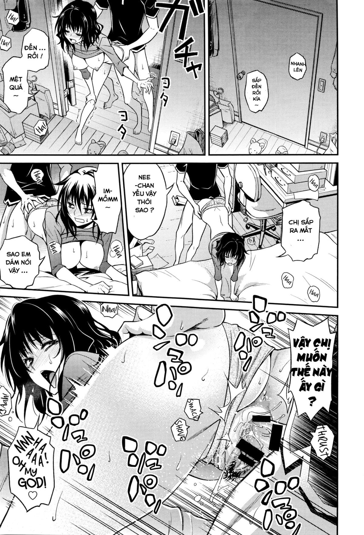 HentaiVN.net - Ảnh 17 - Nee-chan no Sakauramix [Nee-Chan's Unjustified Ragings] - Oneshot