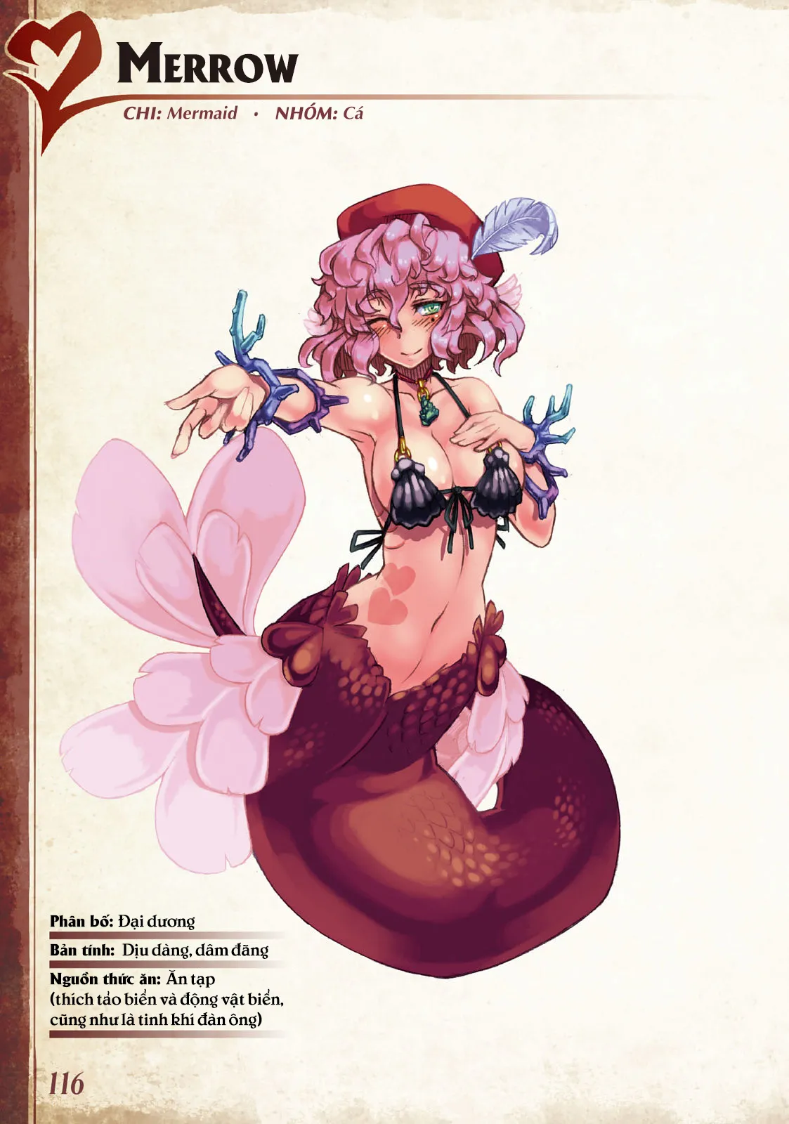 HentaiVN.net - Ảnh 1 - Bách khoa toàn thư Monster Girl - 050: Merrow