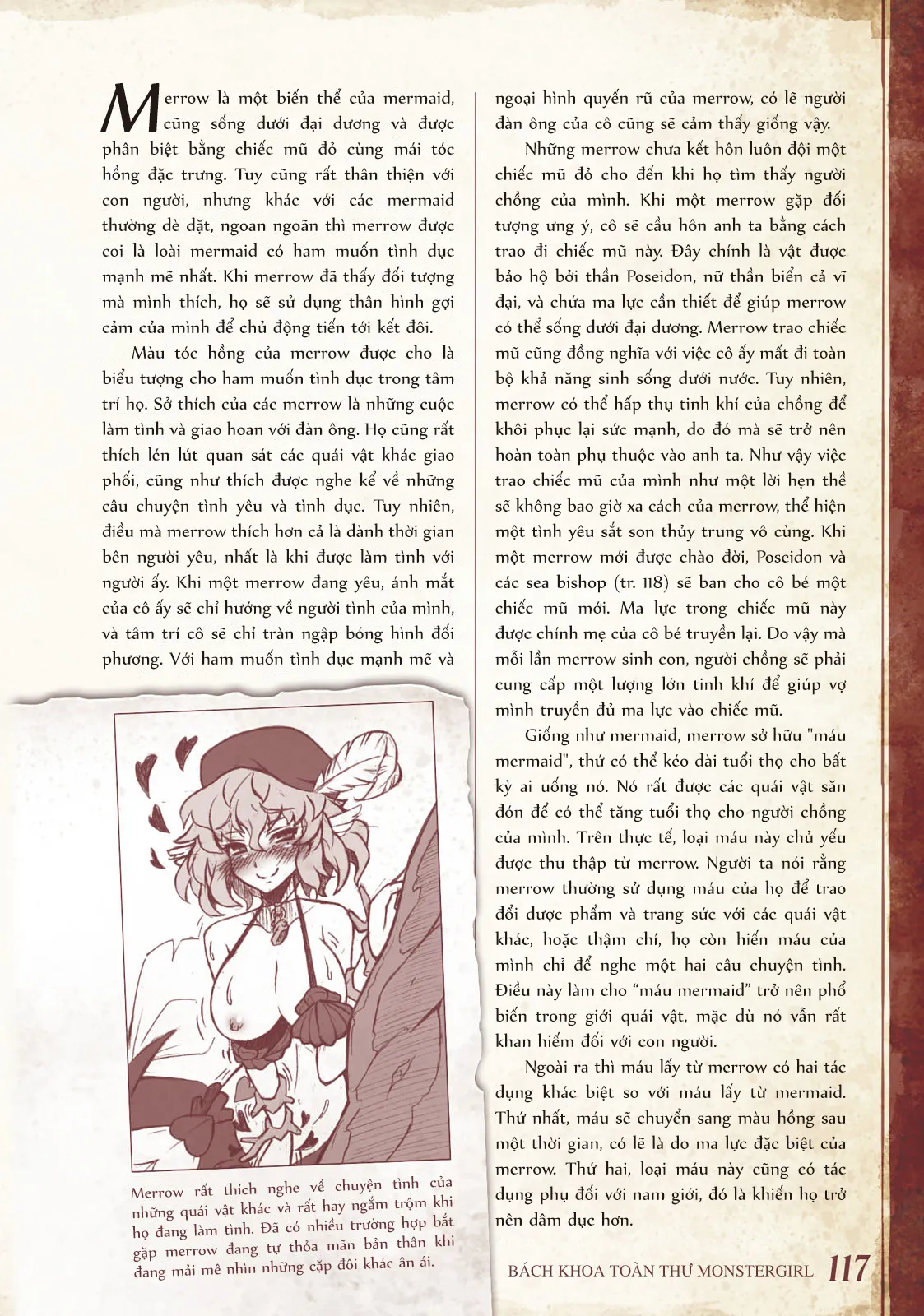 HentaiVN.net - Ảnh 2 - Bách khoa toàn thư Monster Girl - 050: Merrow