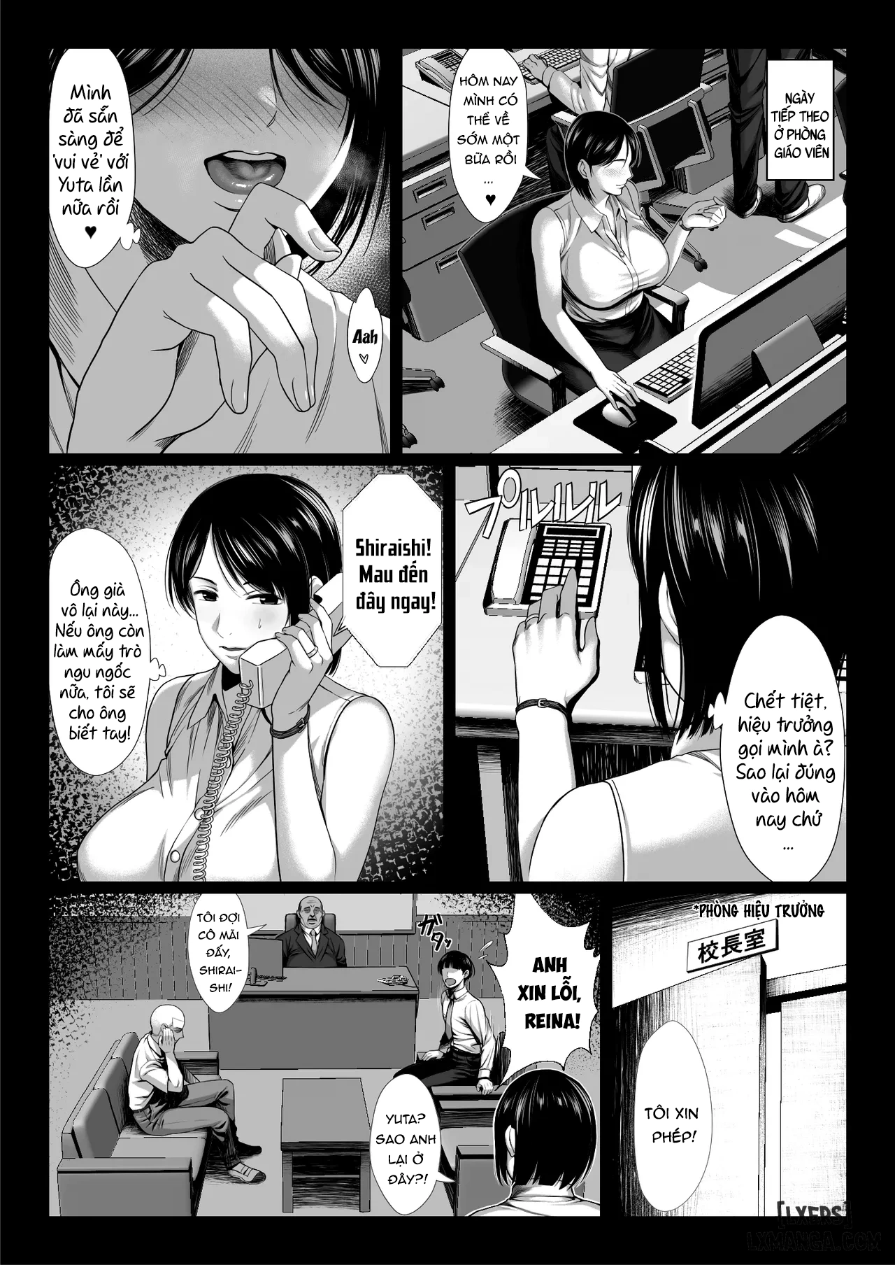 HentaiVN.net - Ảnh 10 - Ossan Kirai no Hitozuma Kyoushi ga Nikubenki ni Ochiru Hanashi - Oneshot