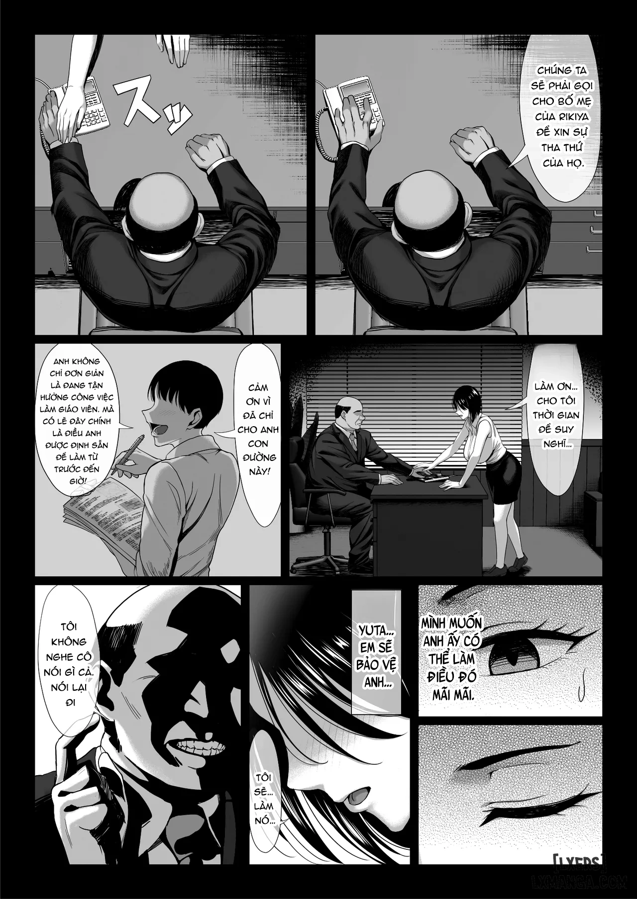 HentaiVN.net - Ảnh 14 - Ossan Kirai no Hitozuma Kyoushi ga Nikubenki ni Ochiru Hanashi - Oneshot