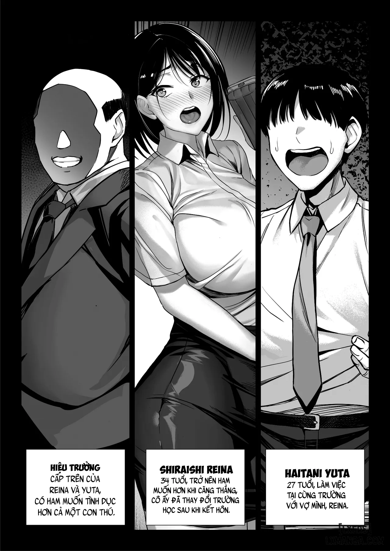 HentaiVN.net - Ảnh 3 - Ossan Kirai no Hitozuma Kyoushi ga Nikubenki ni Ochiru Hanashi - Oneshot