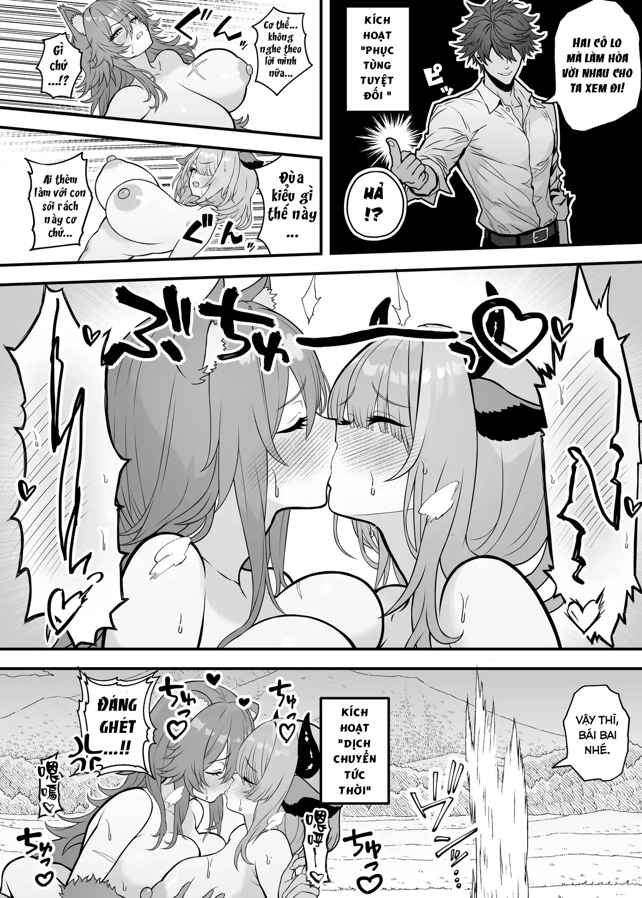 HentaiVN.net - Ảnh 3 - Tái sinh sang dị giới và dùng năng lực để làm chuyện xấu - Chap 5 Werewolf & Minotaur