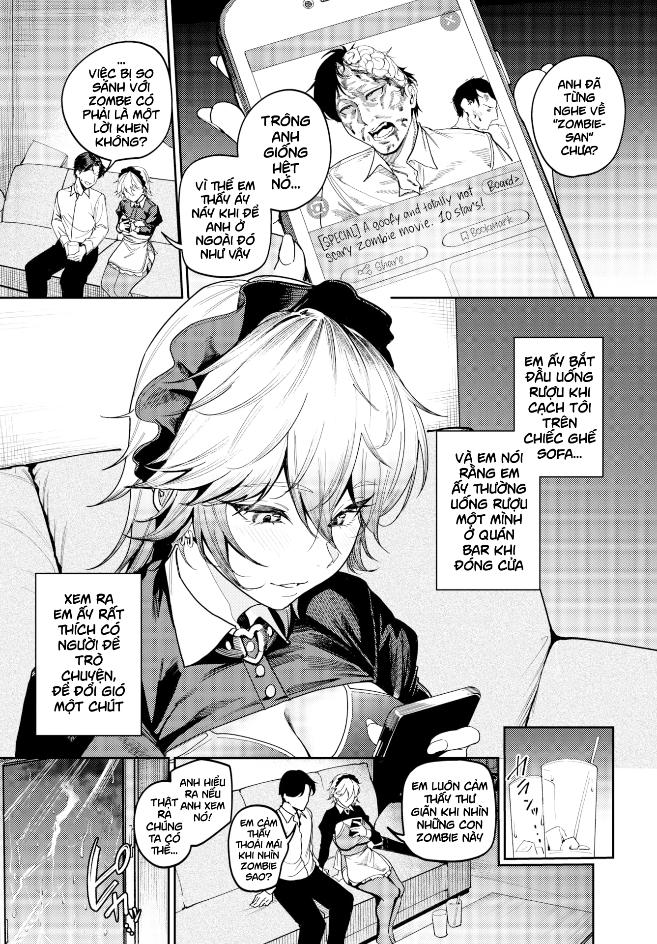 HentaiVN.net - Ảnh 4 - In Love With the Grim Reaper - Oneshot