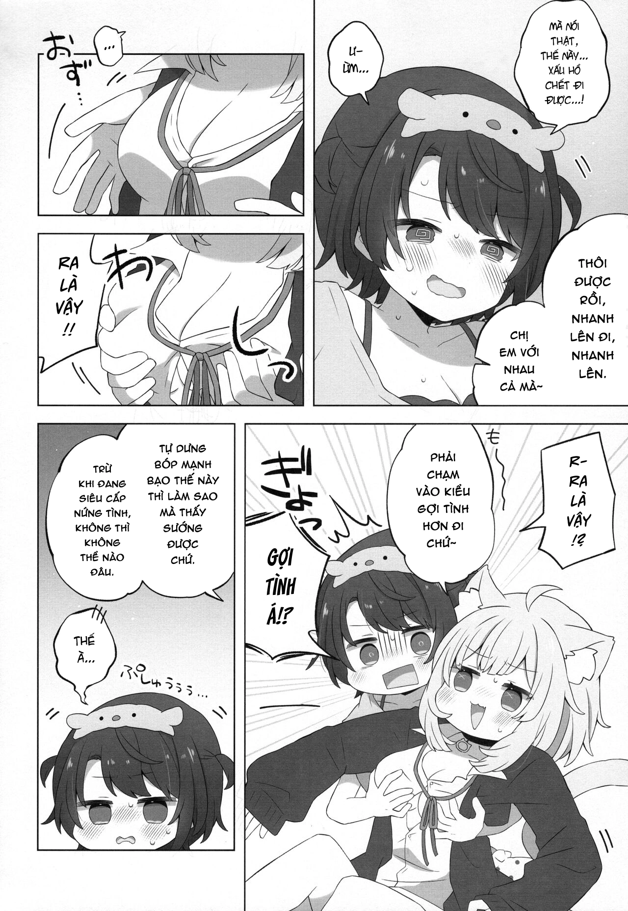 HentaiVN.net - Ảnh 12 - Sao cơ?! Tự xử á?! - Oneshot