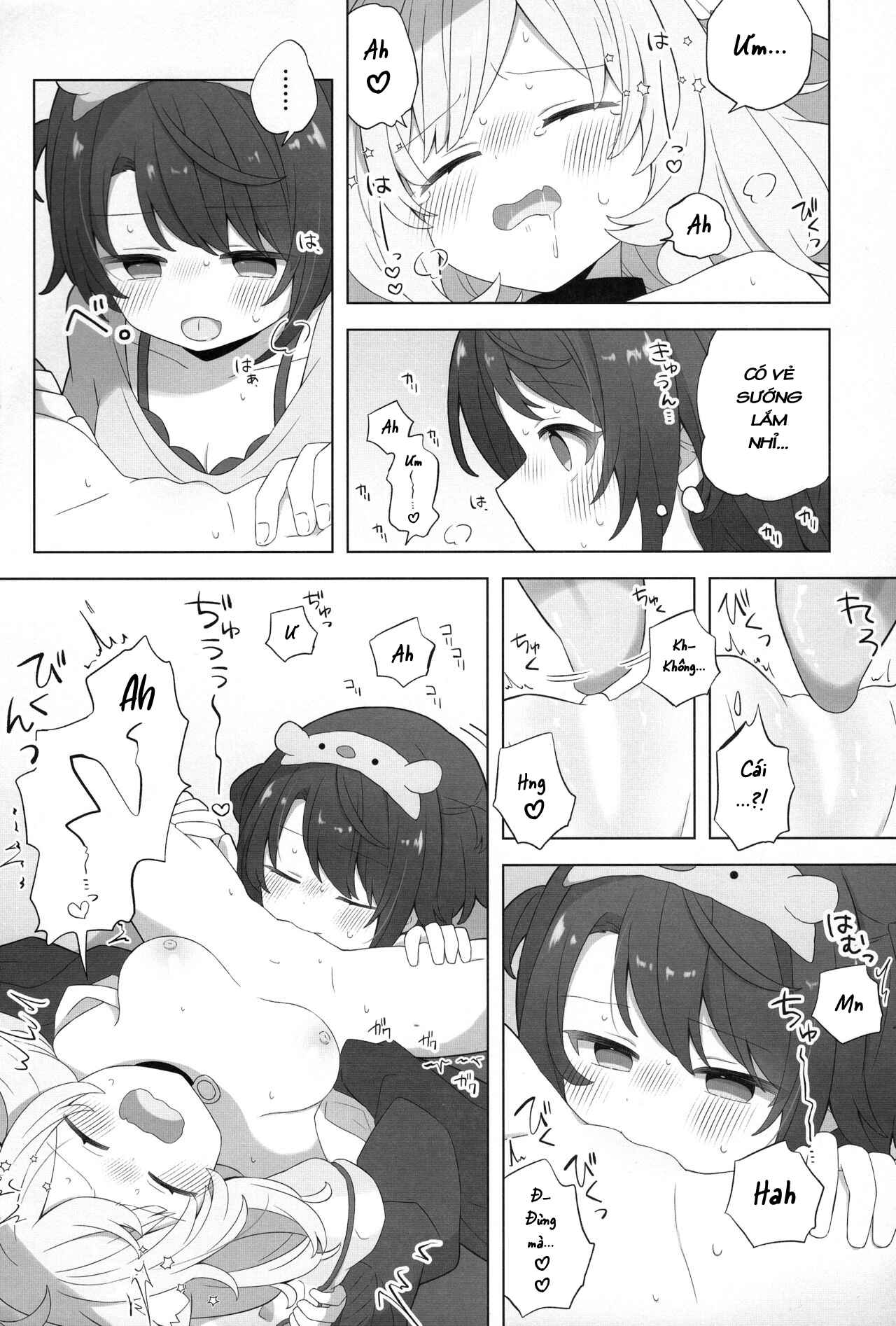 HentaiVN.net - Ảnh 18 - Sao cơ?! Tự xử á?! - Oneshot
