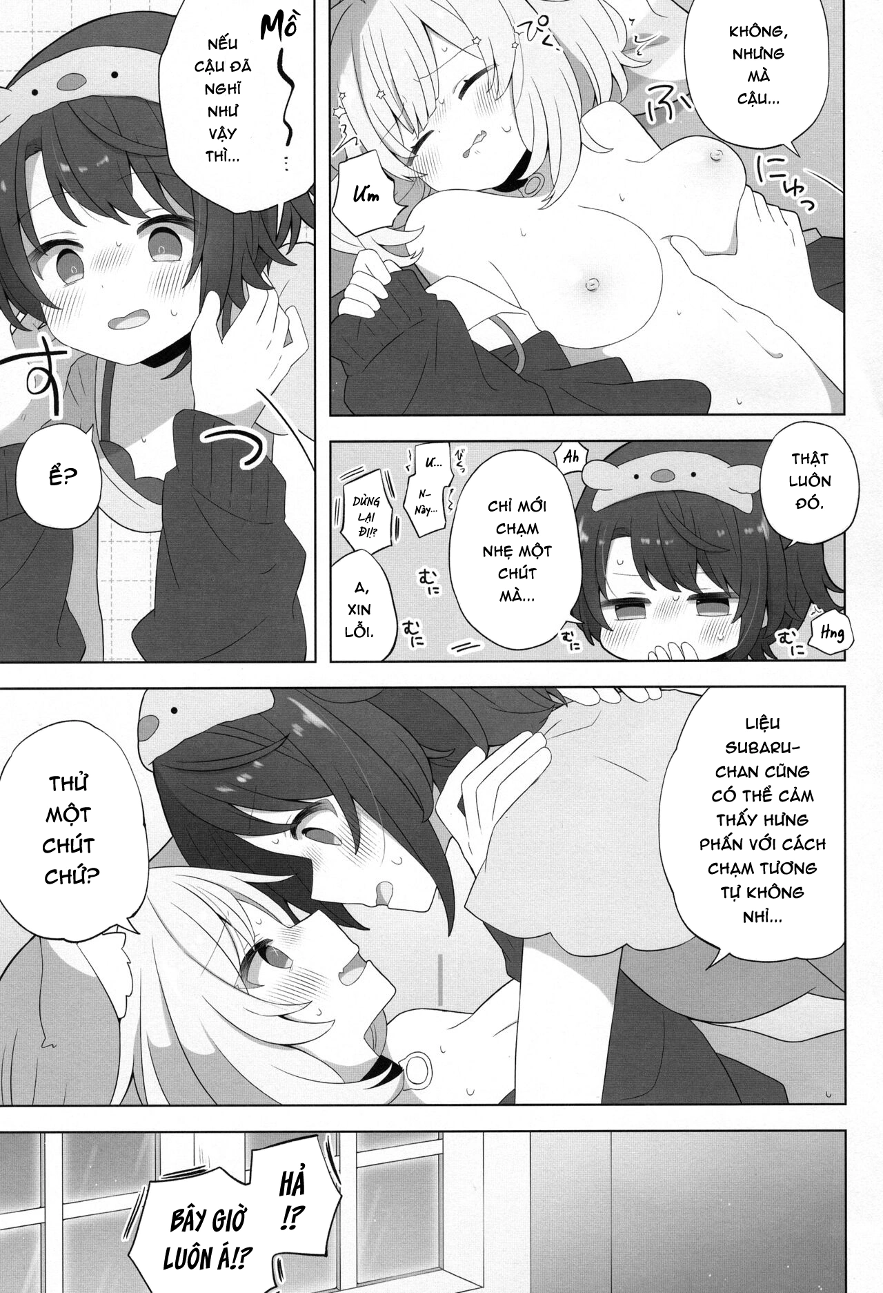 HentaiVN.net - Ảnh 21 - Sao cơ?! Tự xử á?! - Oneshot