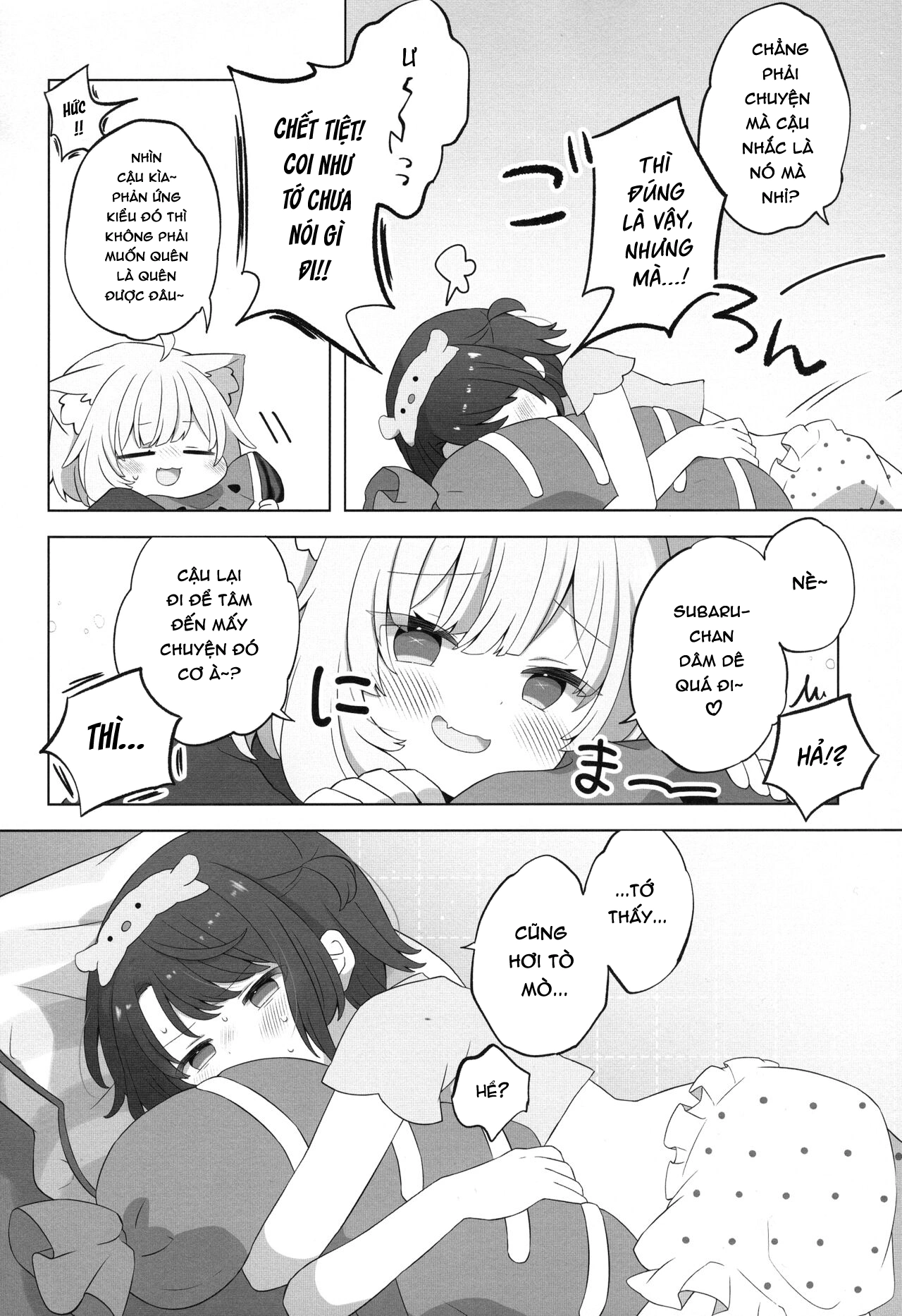 HentaiVN.net - Ảnh 4 - Sao cơ?! Tự xử á?! - Oneshot