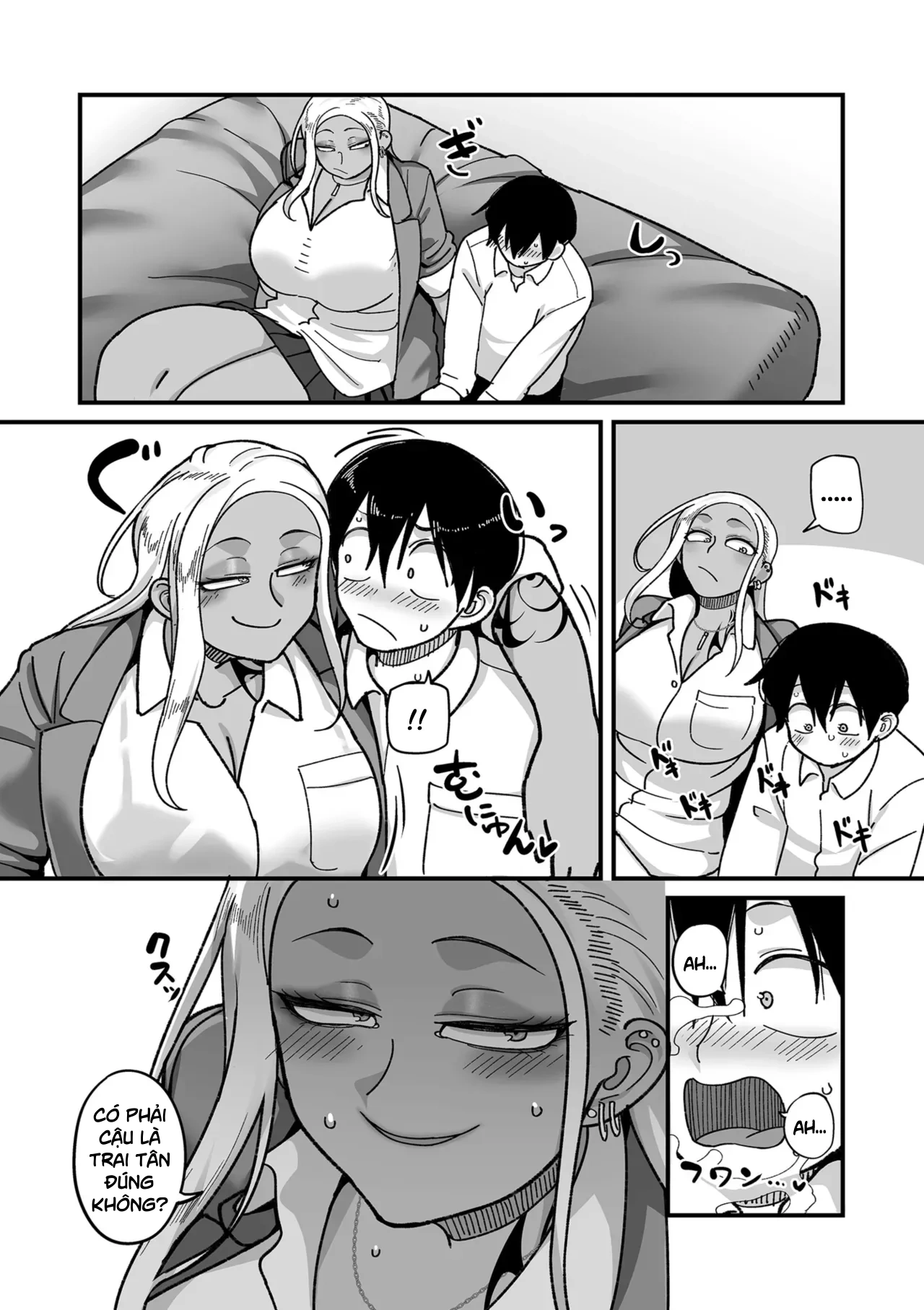HentaiVN.net - Ảnh 12 - School Prostitution Journal (Comix) - Chapter 1: Kuro Gyaru Delinquent Okigawa