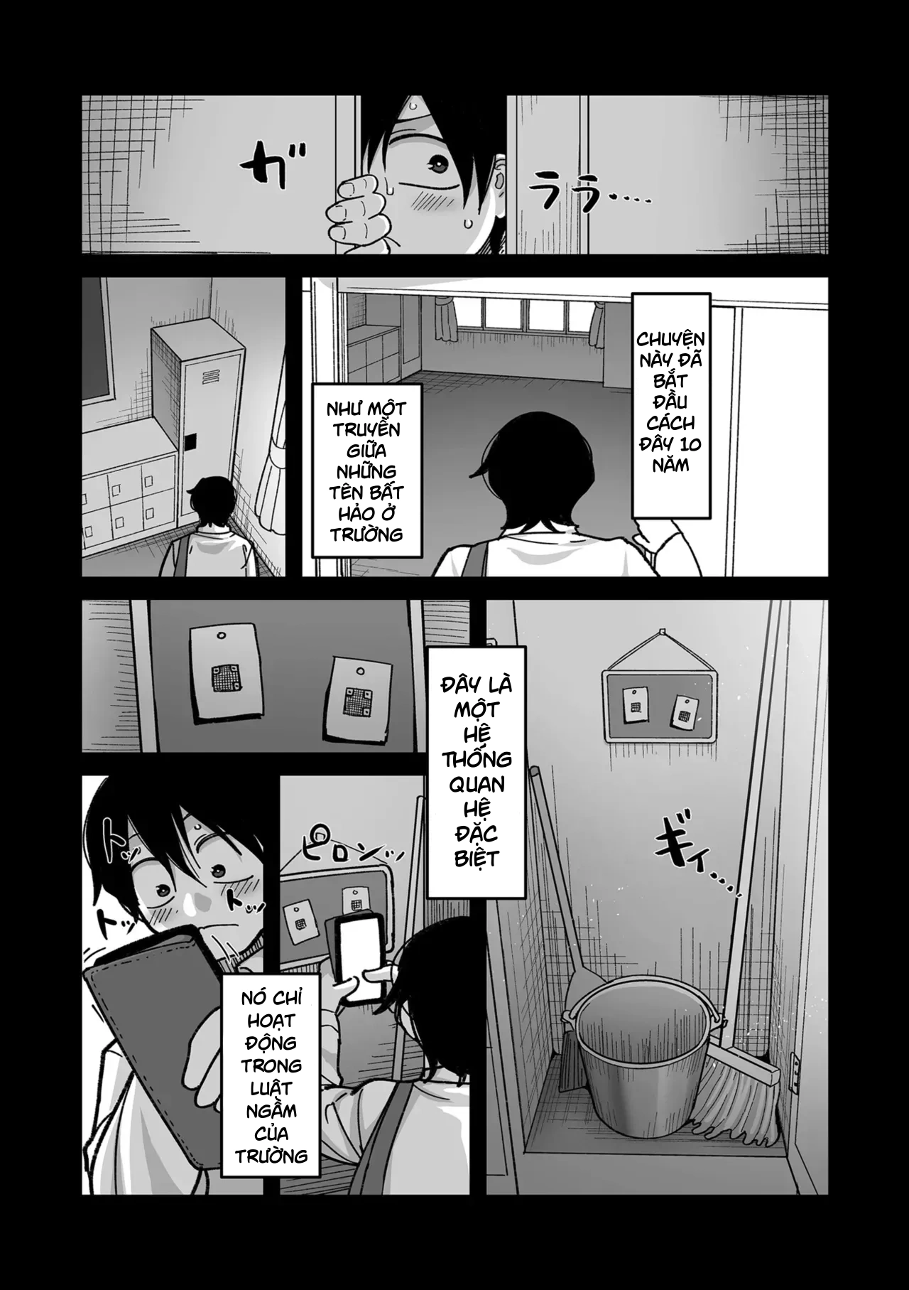 HentaiVN.net - Ảnh 5 - School Prostitution Journal (Comix) - Chapter 1: Kuro Gyaru Delinquent Okigawa